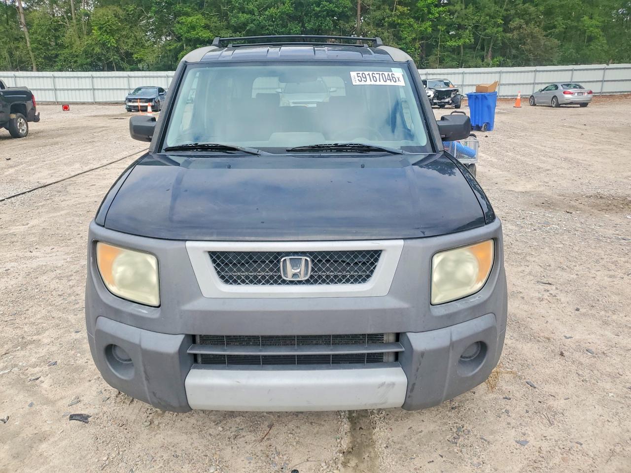 2003 Honda Element Ex Black vin: 5J6YH185X3L021761