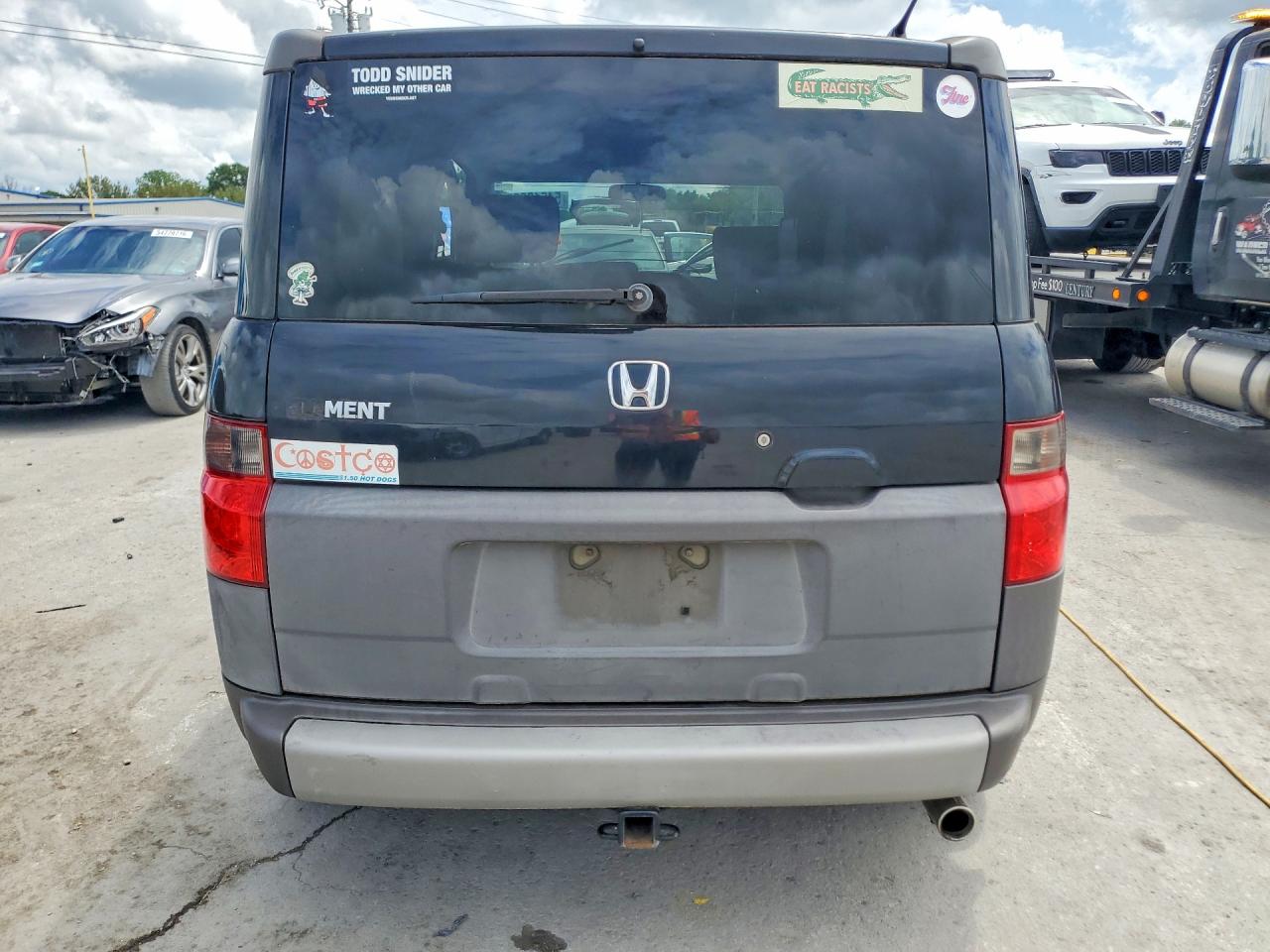 2004 Honda Element Ex Черный vin: 5J6YH18614L010514