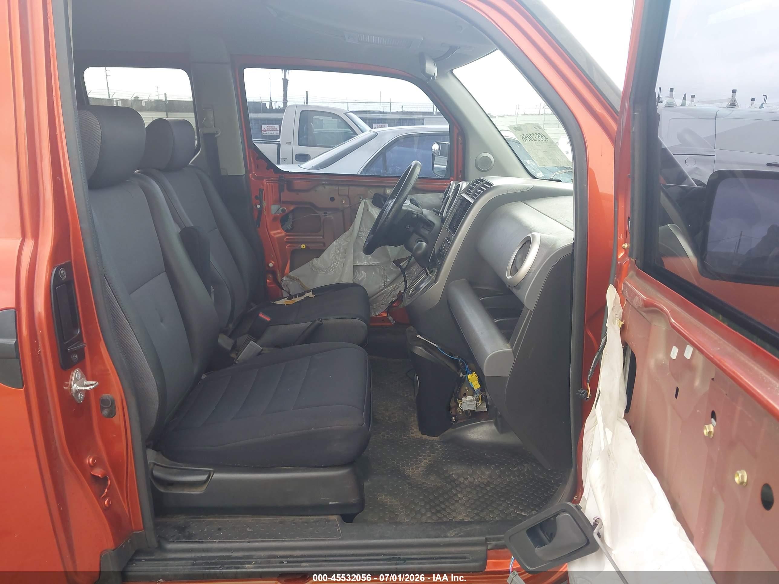 2005 Honda Element Ex Orange vin: 5J6YH18615L003290