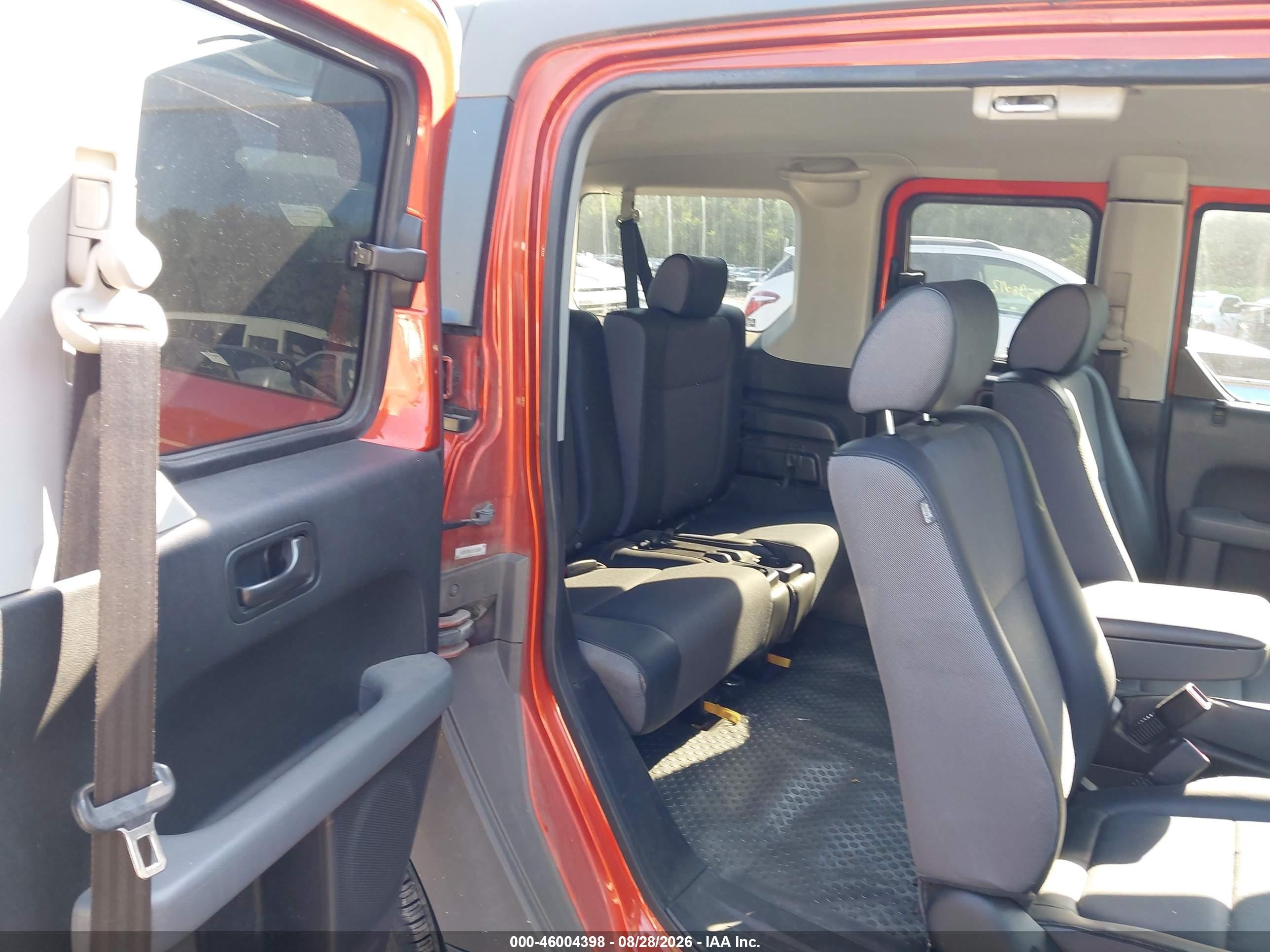 2003 Honda Element Ex Orange vin: 5J6YH18623L018684