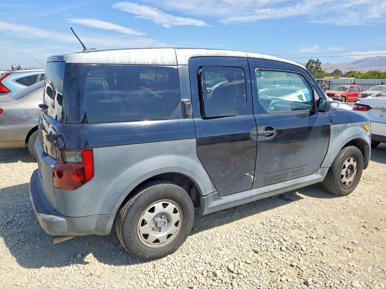 2005 Honda Element Ex Black vin: 5J6YH18625L002634