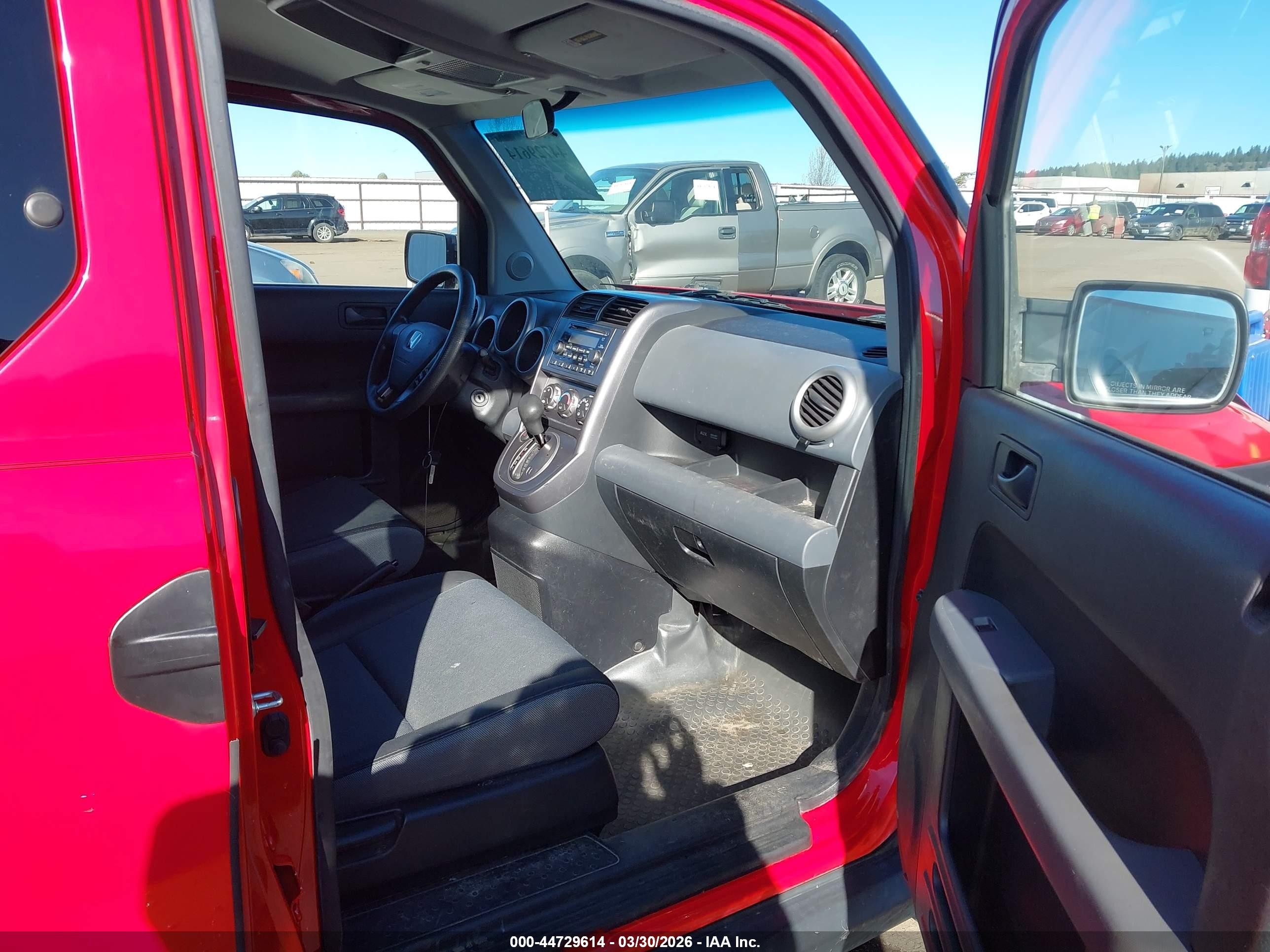 2005 Honda Element Ex Red vin: 5J6YH18645L017085