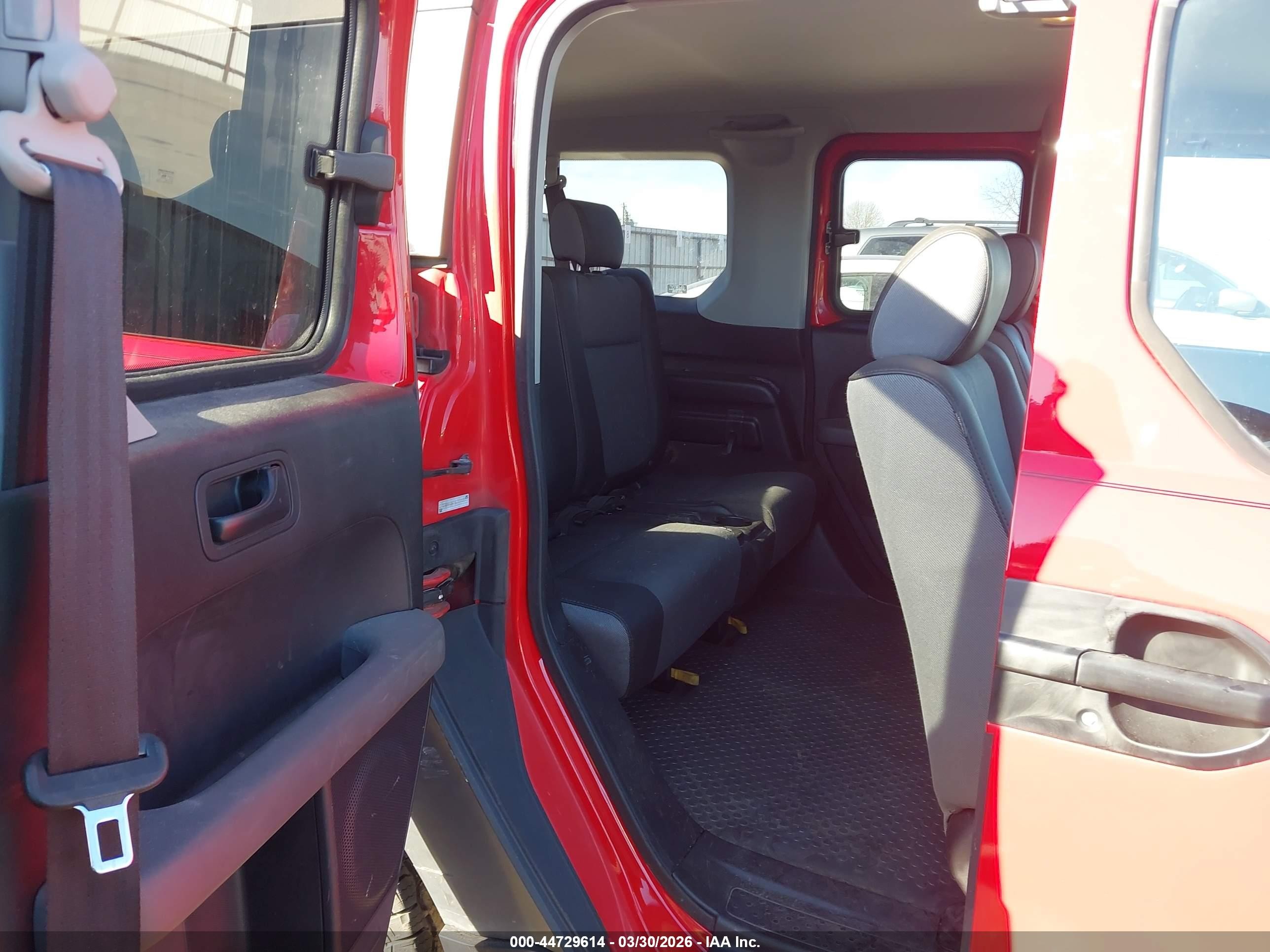 2005 Honda Element Ex Red vin: 5J6YH18645L017085