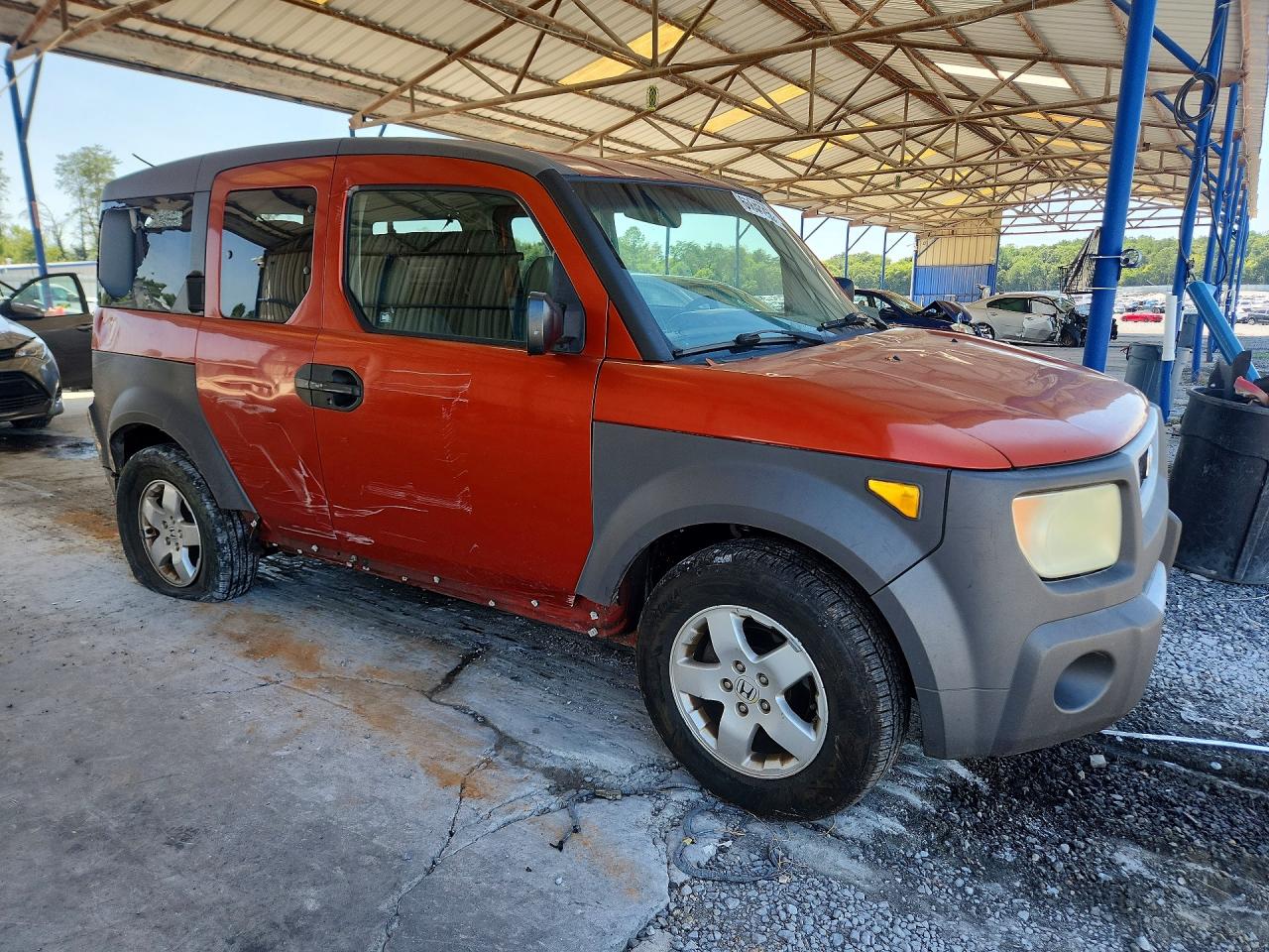 2004 Honda Element Ex Orange vin: 5J6YH18654L009964