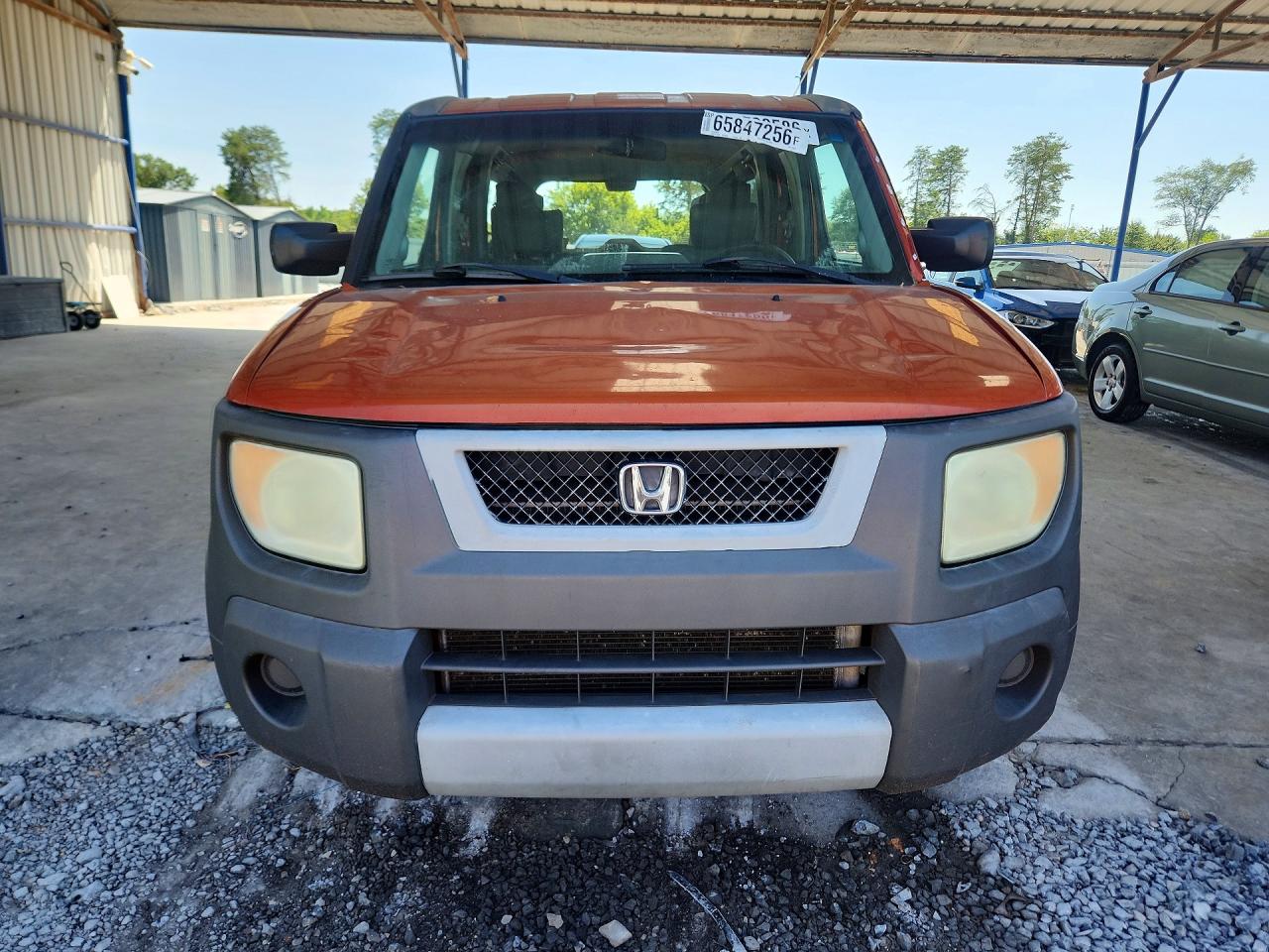 2004 Honda Element Ex Orange vin: 5J6YH18654L009964