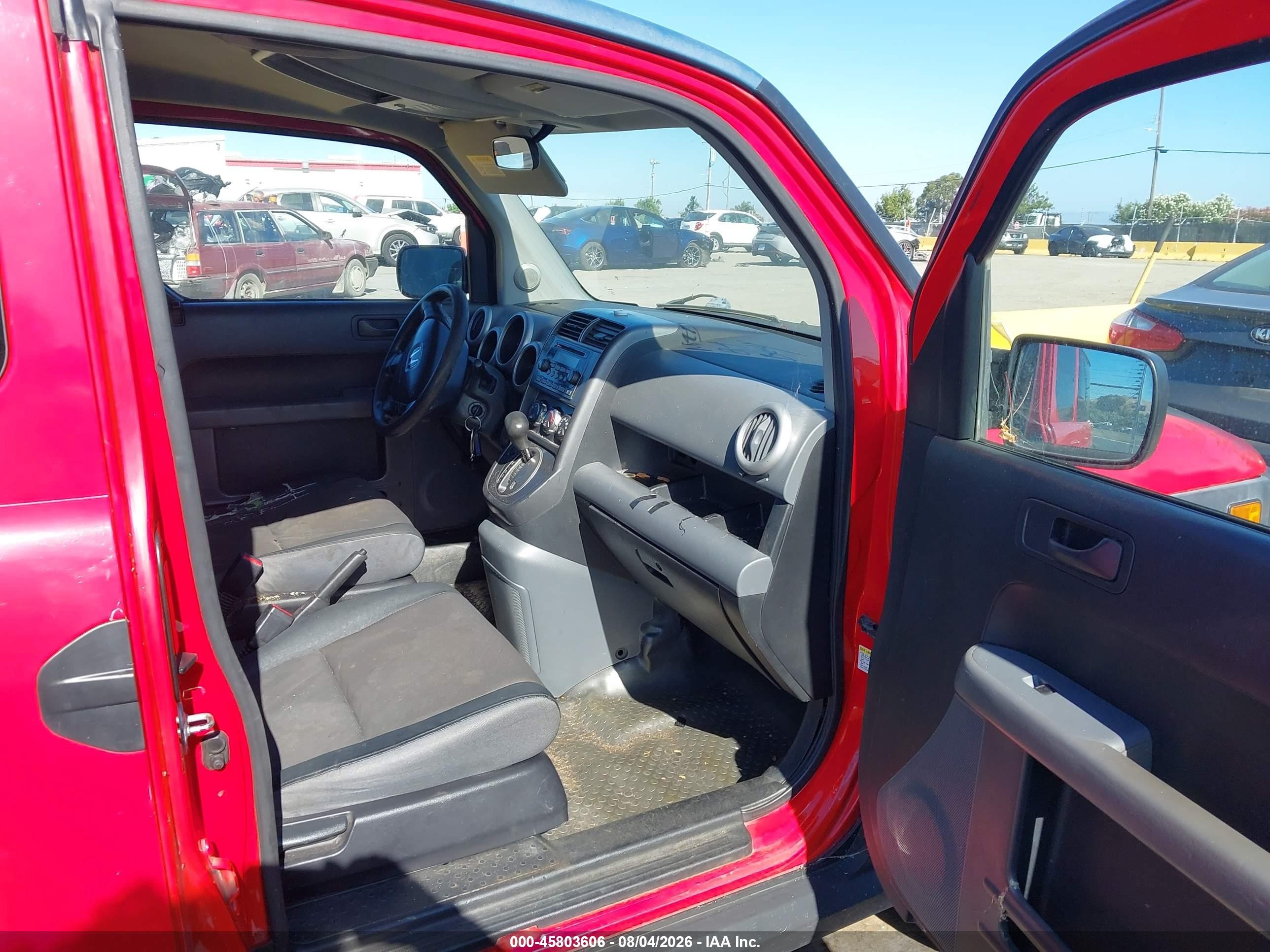 2005 Honda Element Ex Красный vin: 5J6YH18685L004100