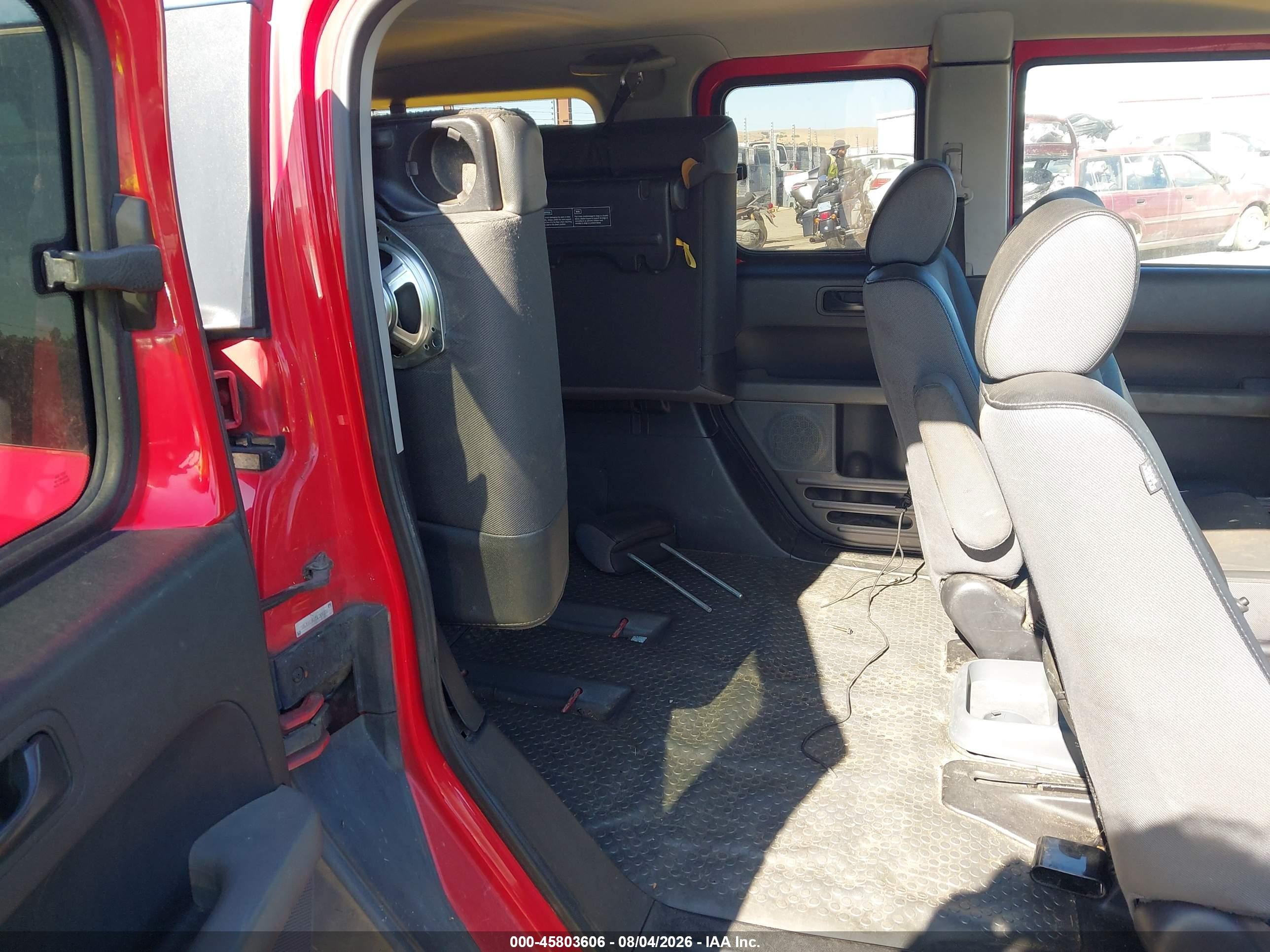 2005 Honda Element Ex Красный vin: 5J6YH18685L004100