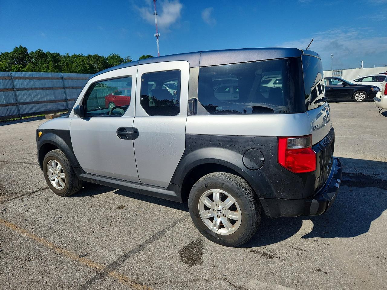 2006 Honda Element Ex Silver vin: 5J6YH18686L008648