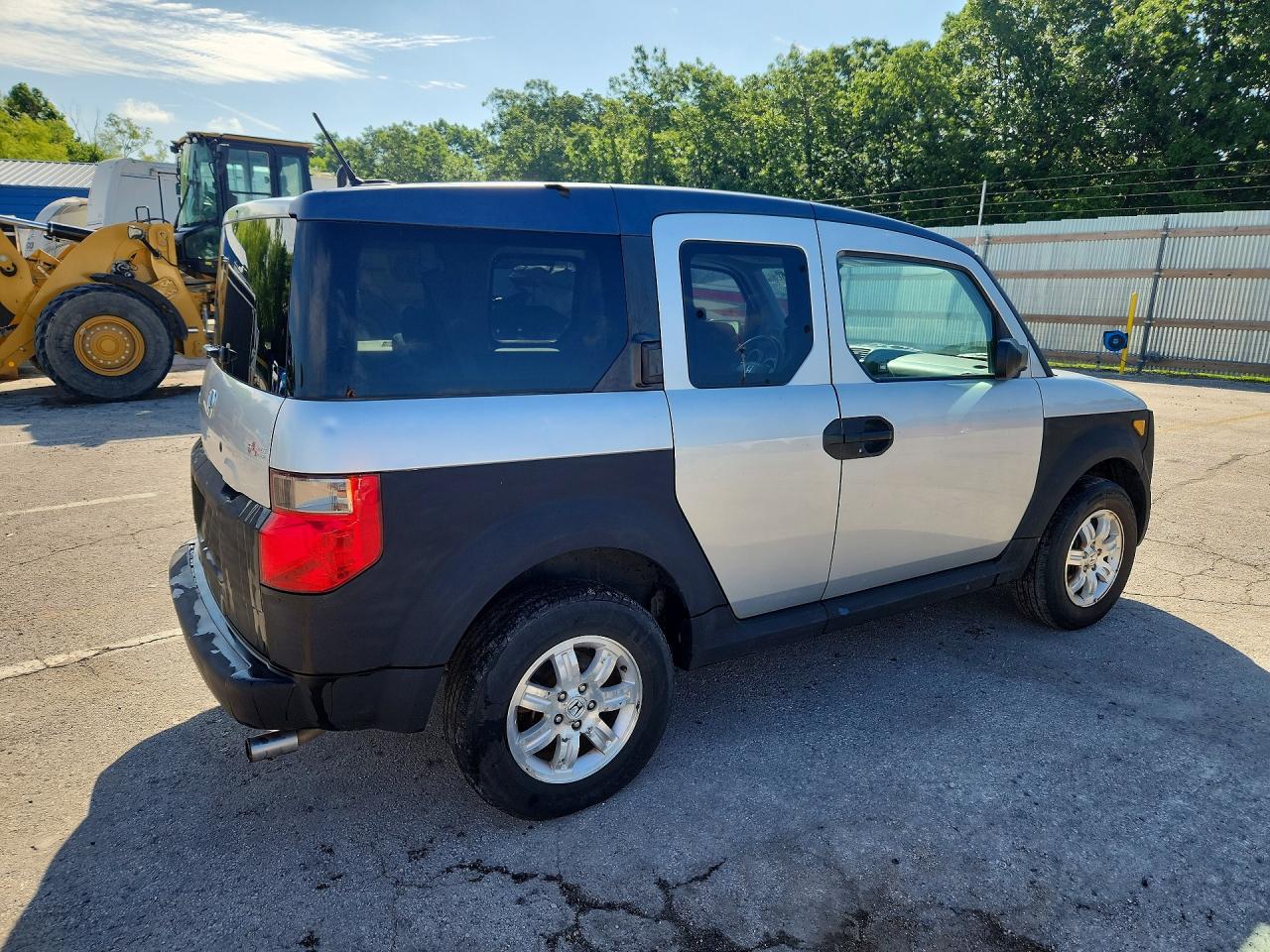 2006 Honda Element Ex Silver vin: 5J6YH18686L008648