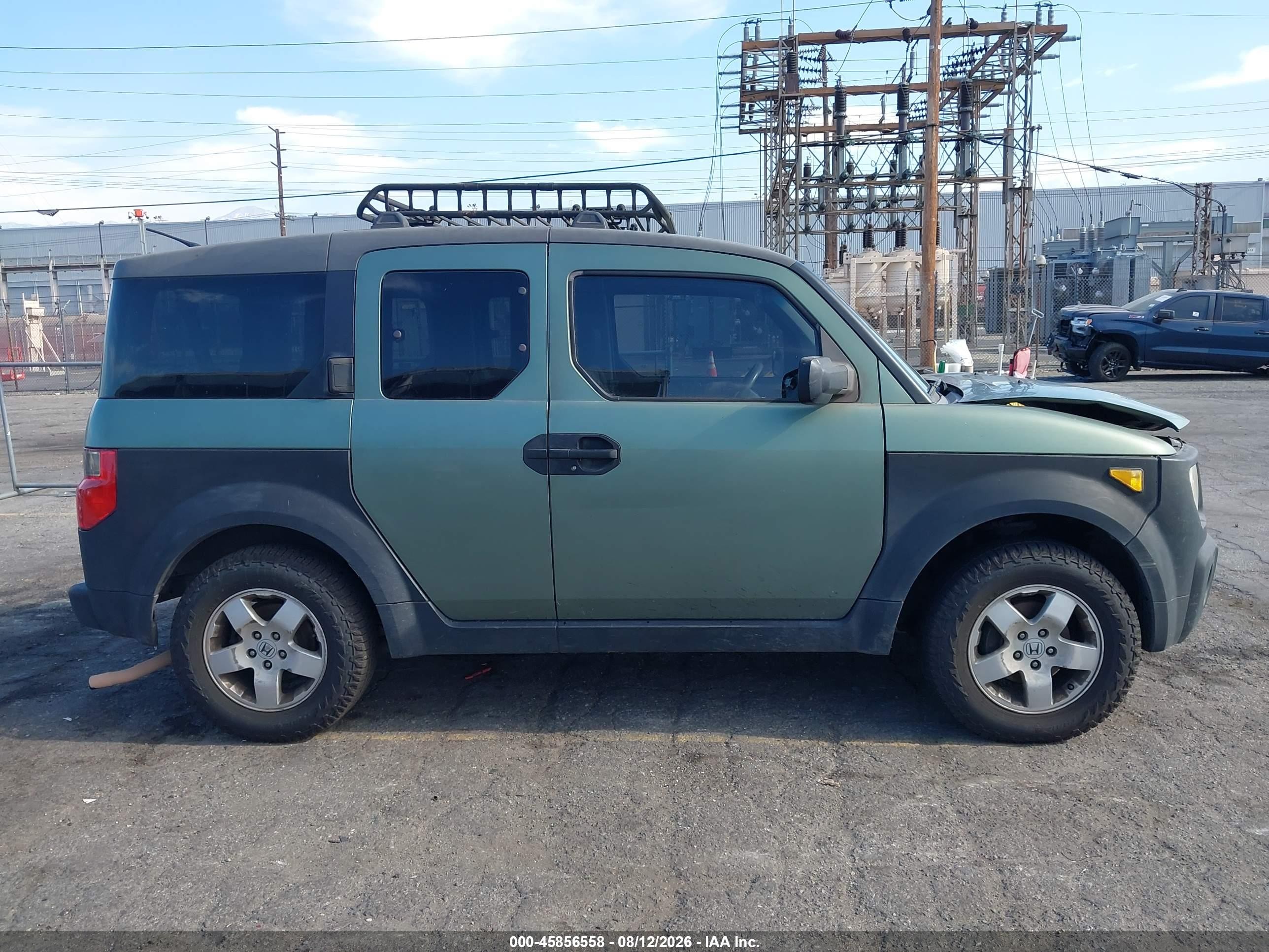 2004 Honda Element Ex Зеленый vin: 5J6YH18694L007523