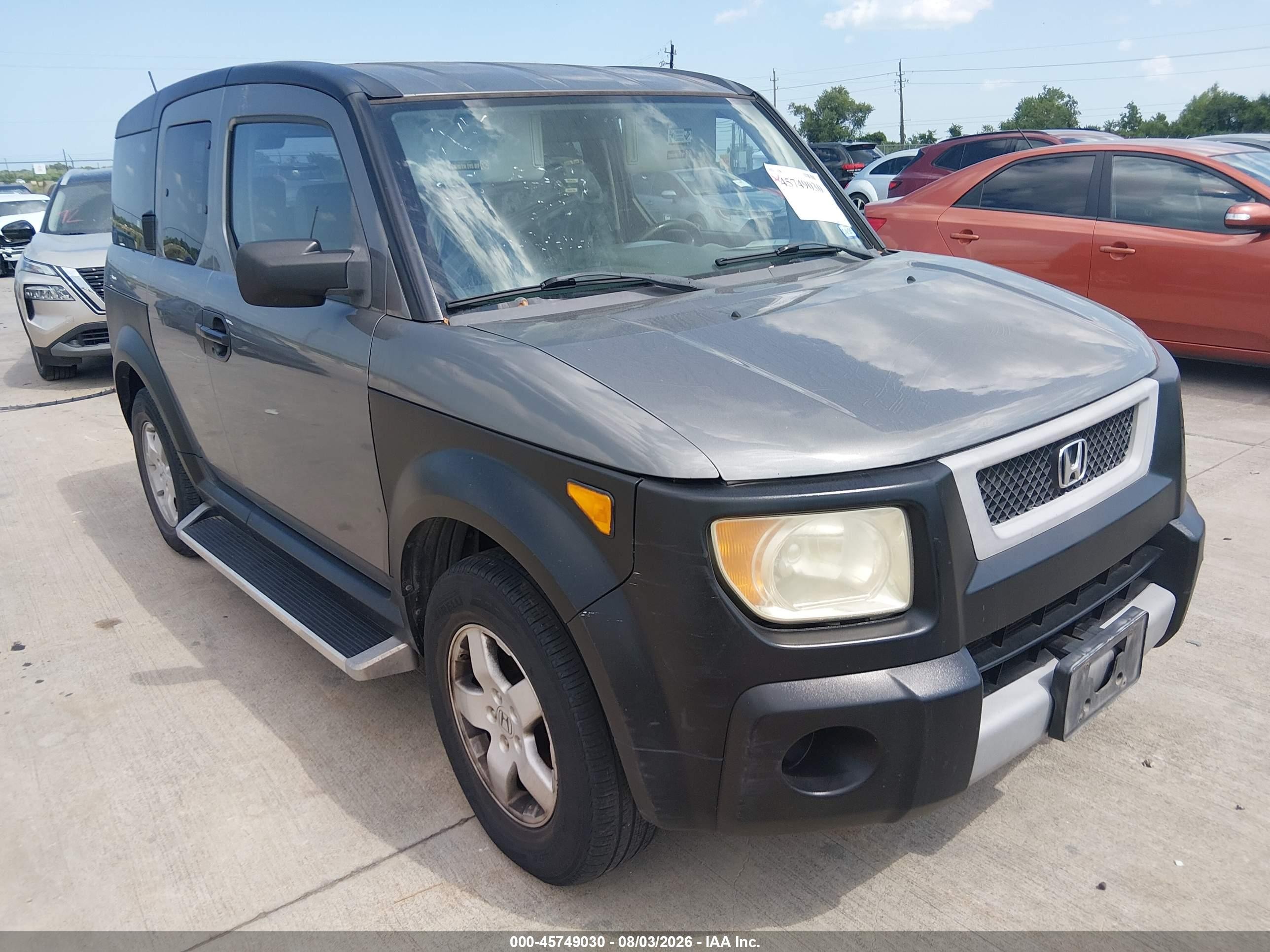 2005 Honda Element Ex Серый vin: 5J6YH18695L000766
