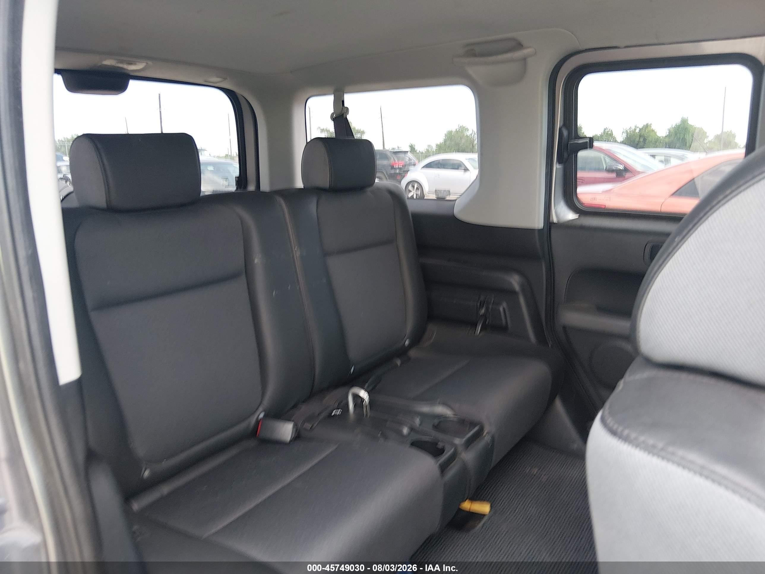 2005 Honda Element Ex Gray vin: 5J6YH18695L000766