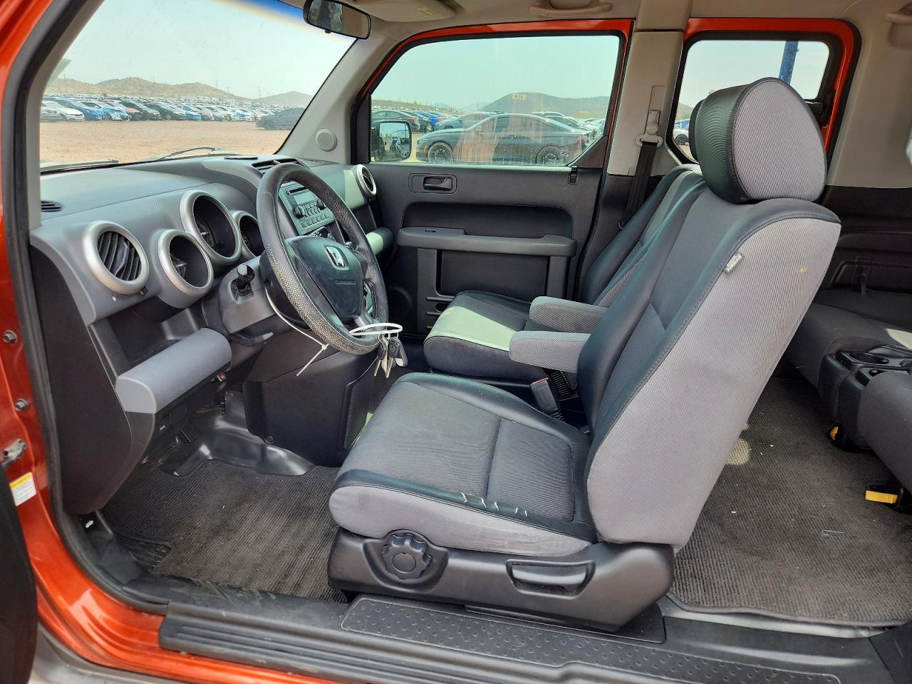 2005 Honda Element Ex Orange vin: 5J6YH18695L008849