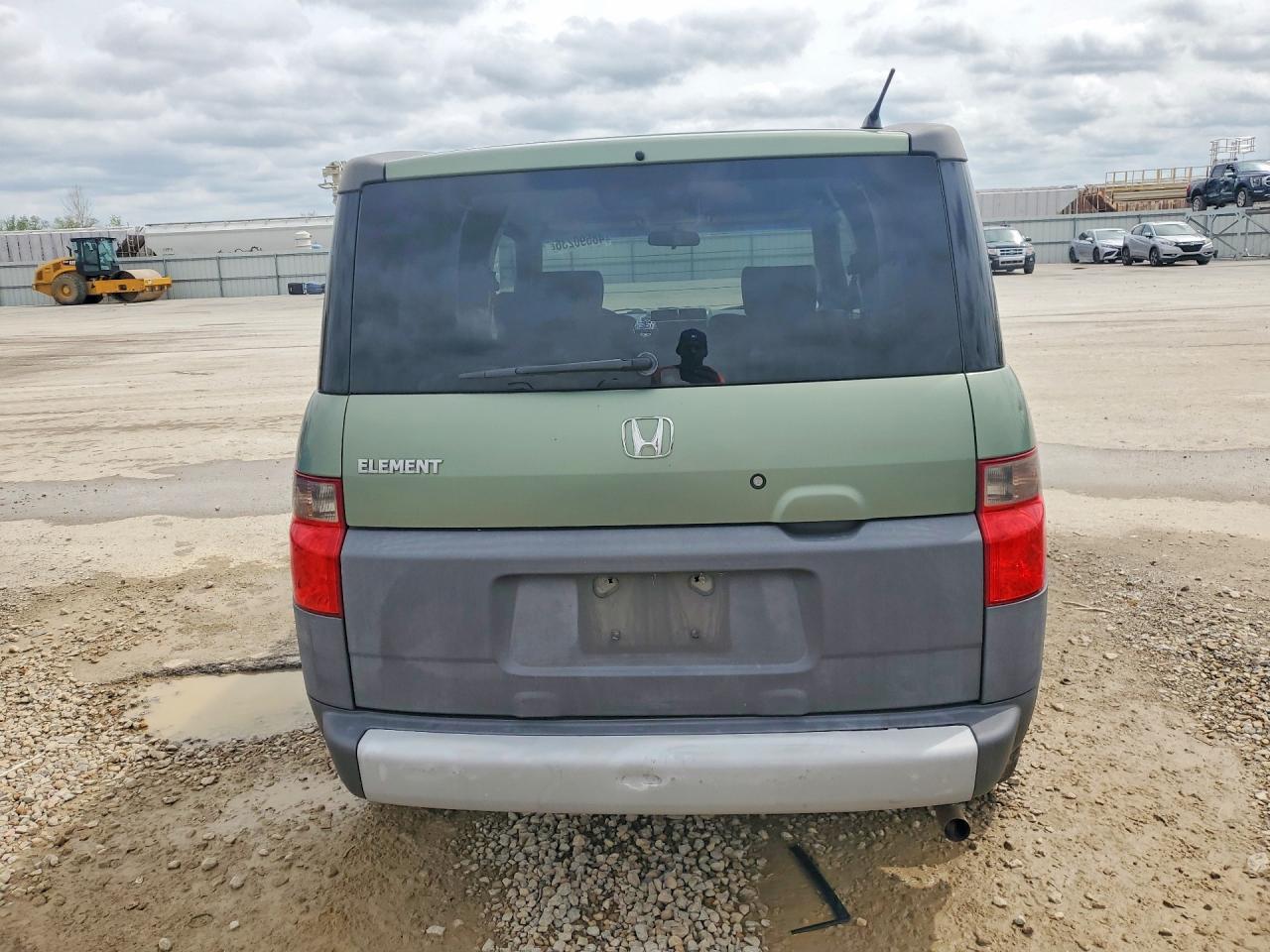 2004 Honda Element Ex Green vin: 5J6YH186X4L015713