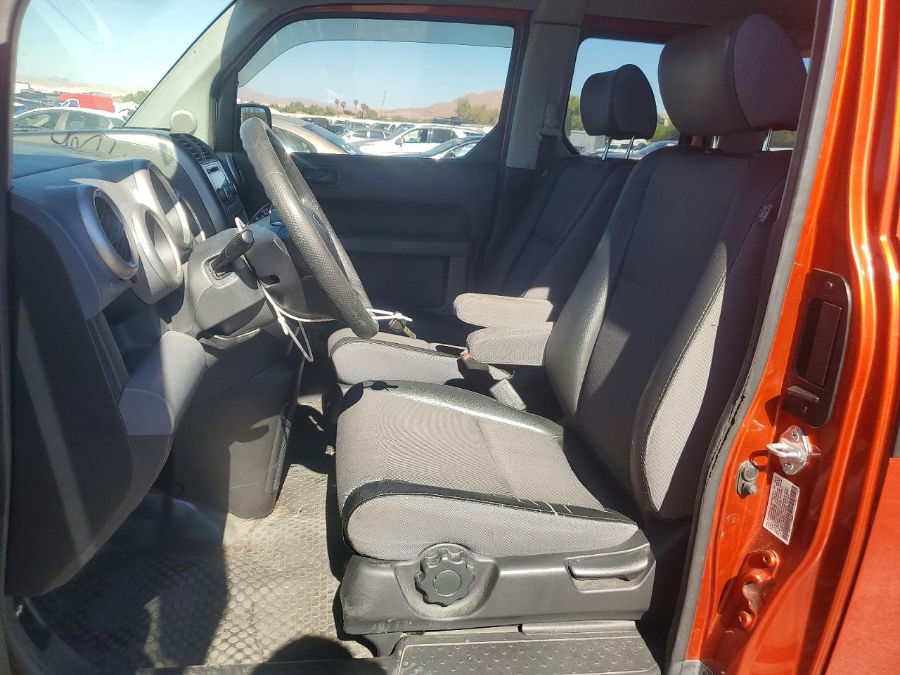 2005 Honda Element Ex Orange vin: 5J6YH186X5L013445
