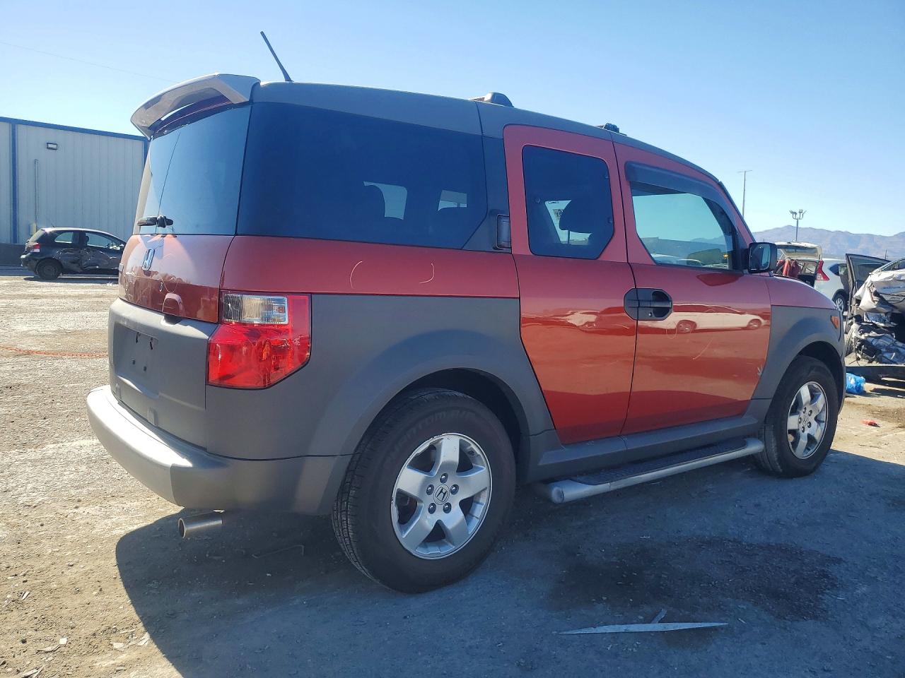 2005 Honda Element Ex Orange vin: 5J6YH186X5L013445