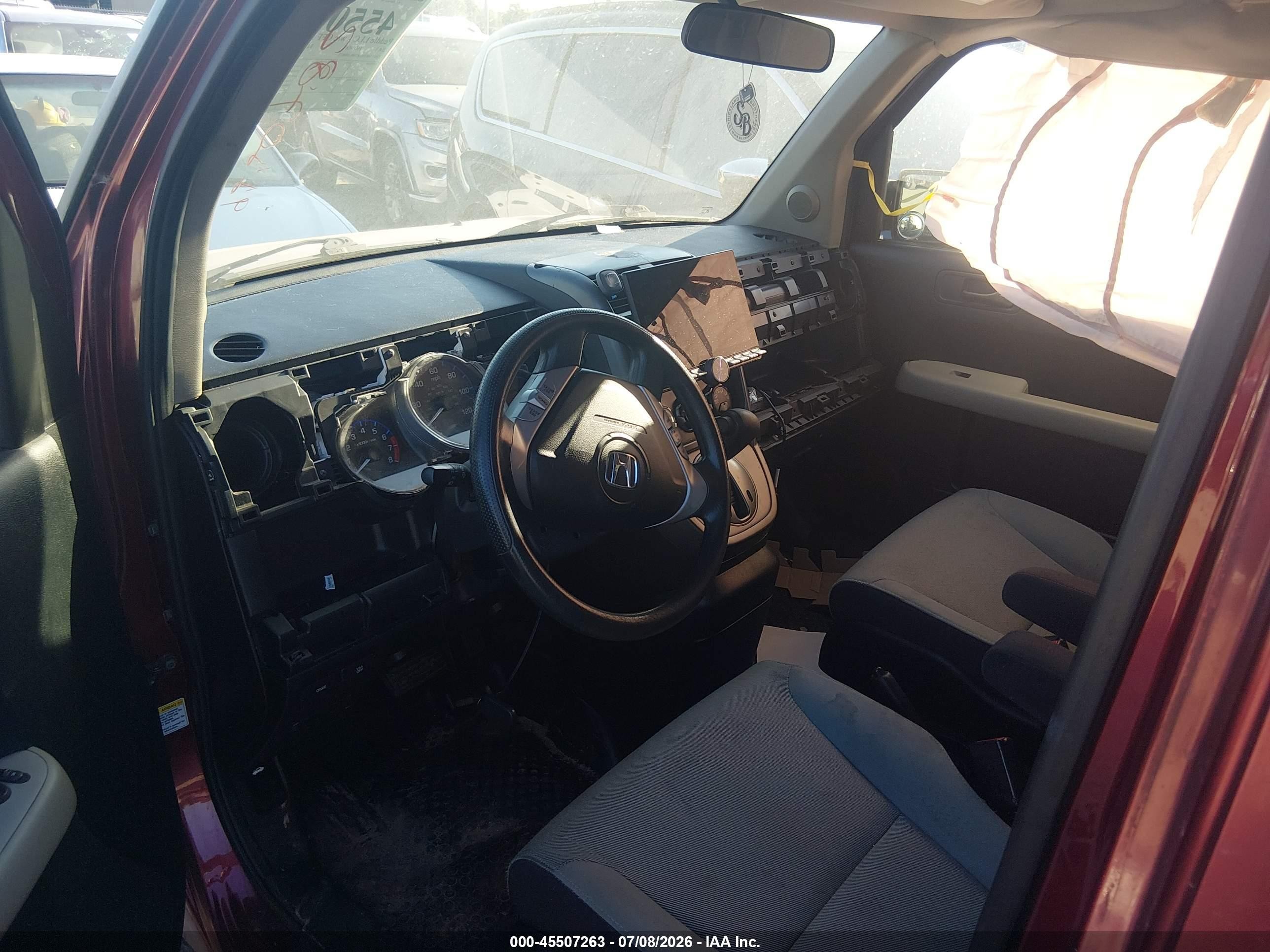 2008 Honda Element Ex Red vin: 5J6YH18708L000832