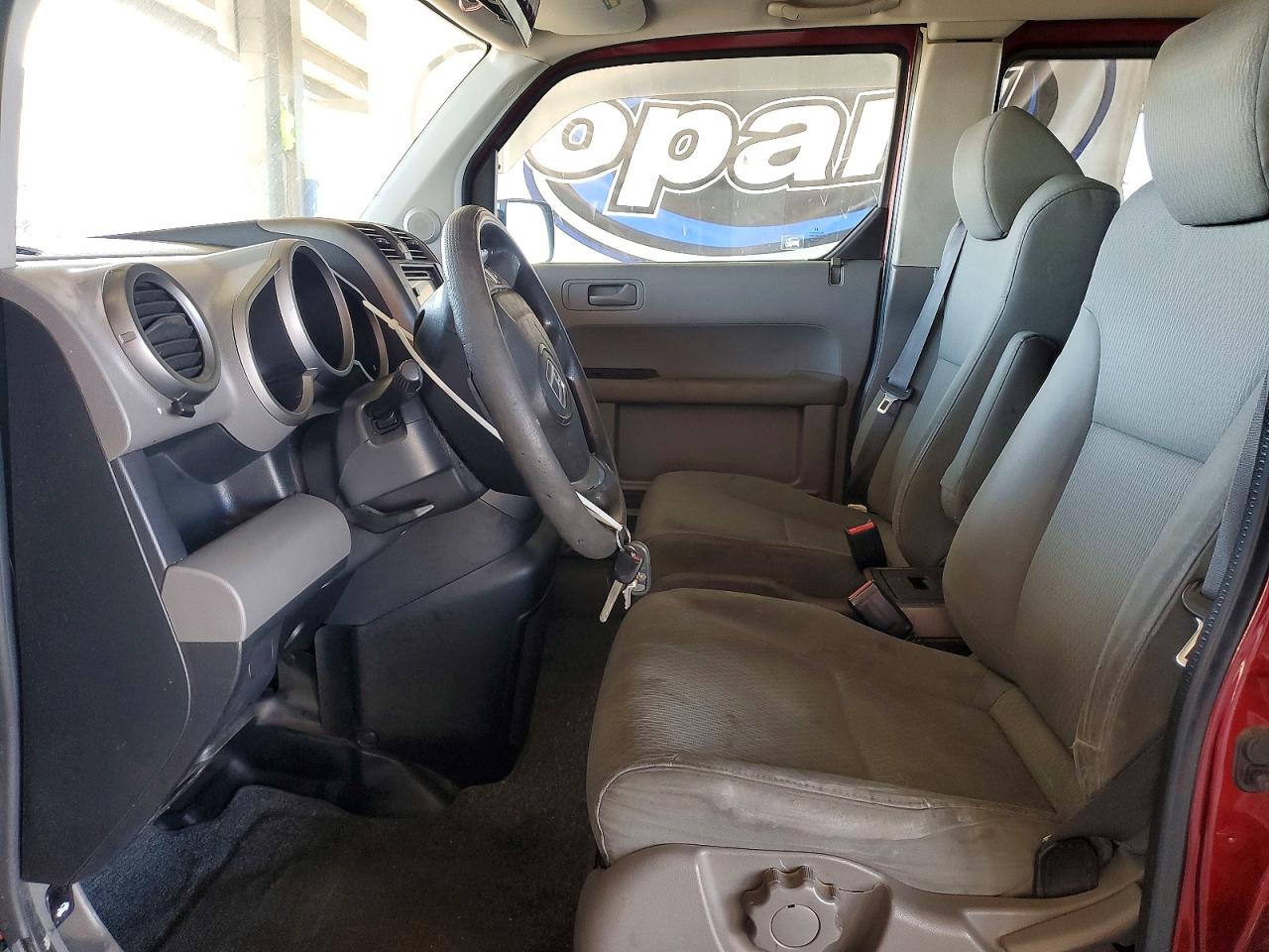 2009 Honda Element Ex Burgundy vin: 5J6YH18709L002131