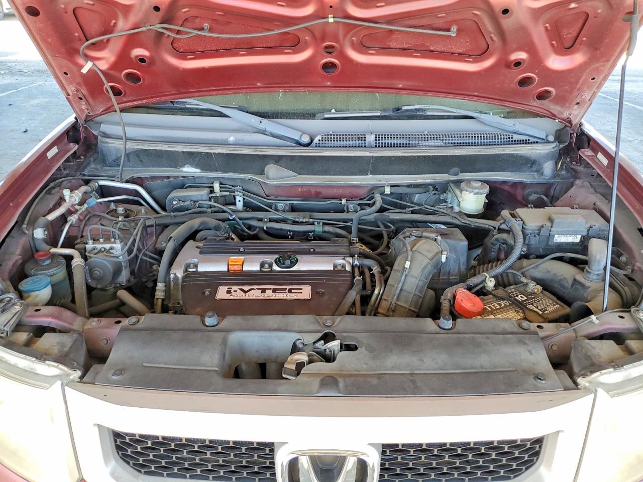 2009 Honda Element Ex Burgundy vin: 5J6YH18709L002131