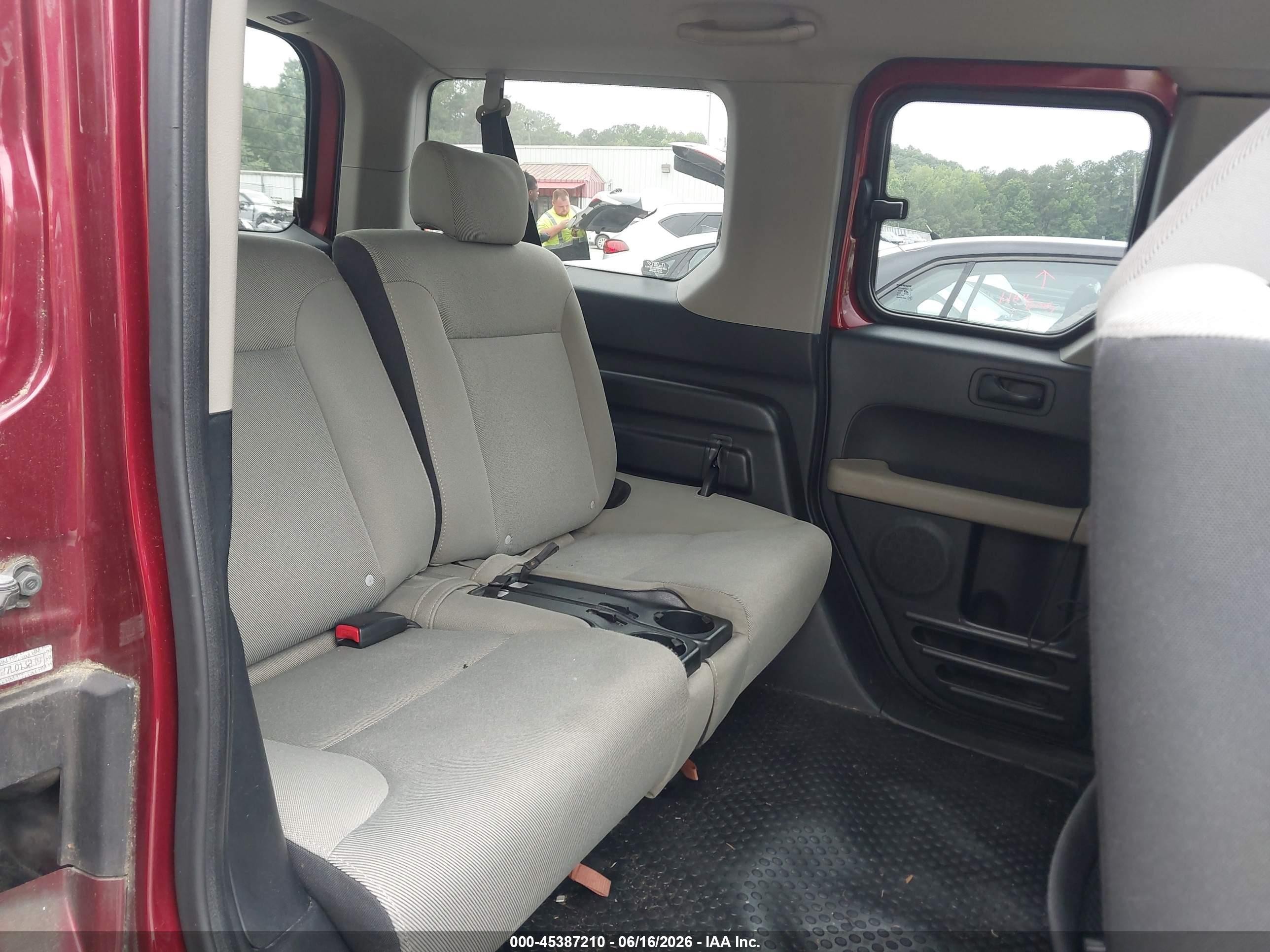 2007 Honda Element Ex Red vin: 5J6YH18727L013239