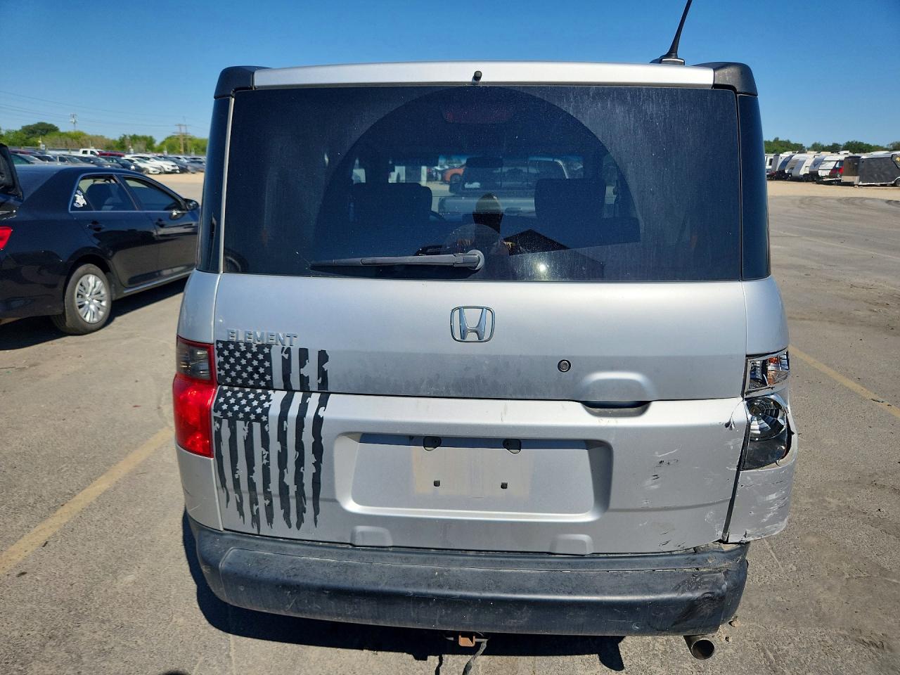 2006 Honda Element Ex Silver vin: 5J6YH18736L004550