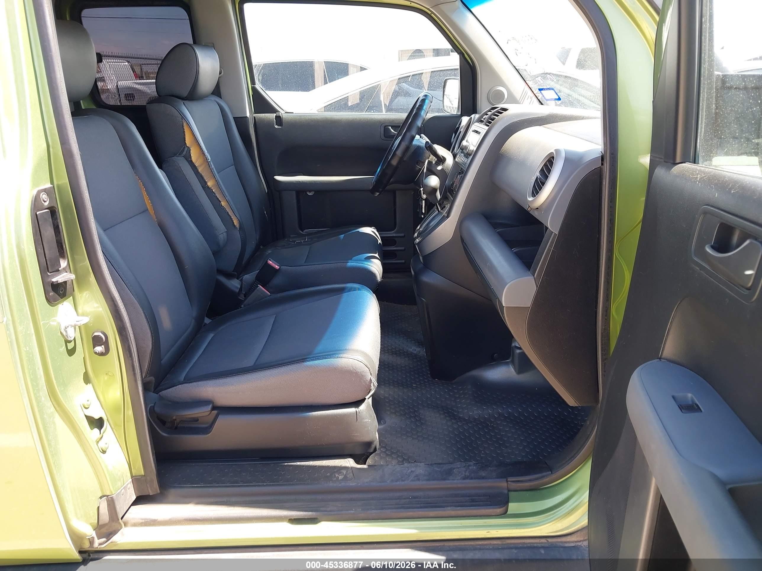 2006 Honda Element Ex-p Green vin: 5J6YH18736L007335