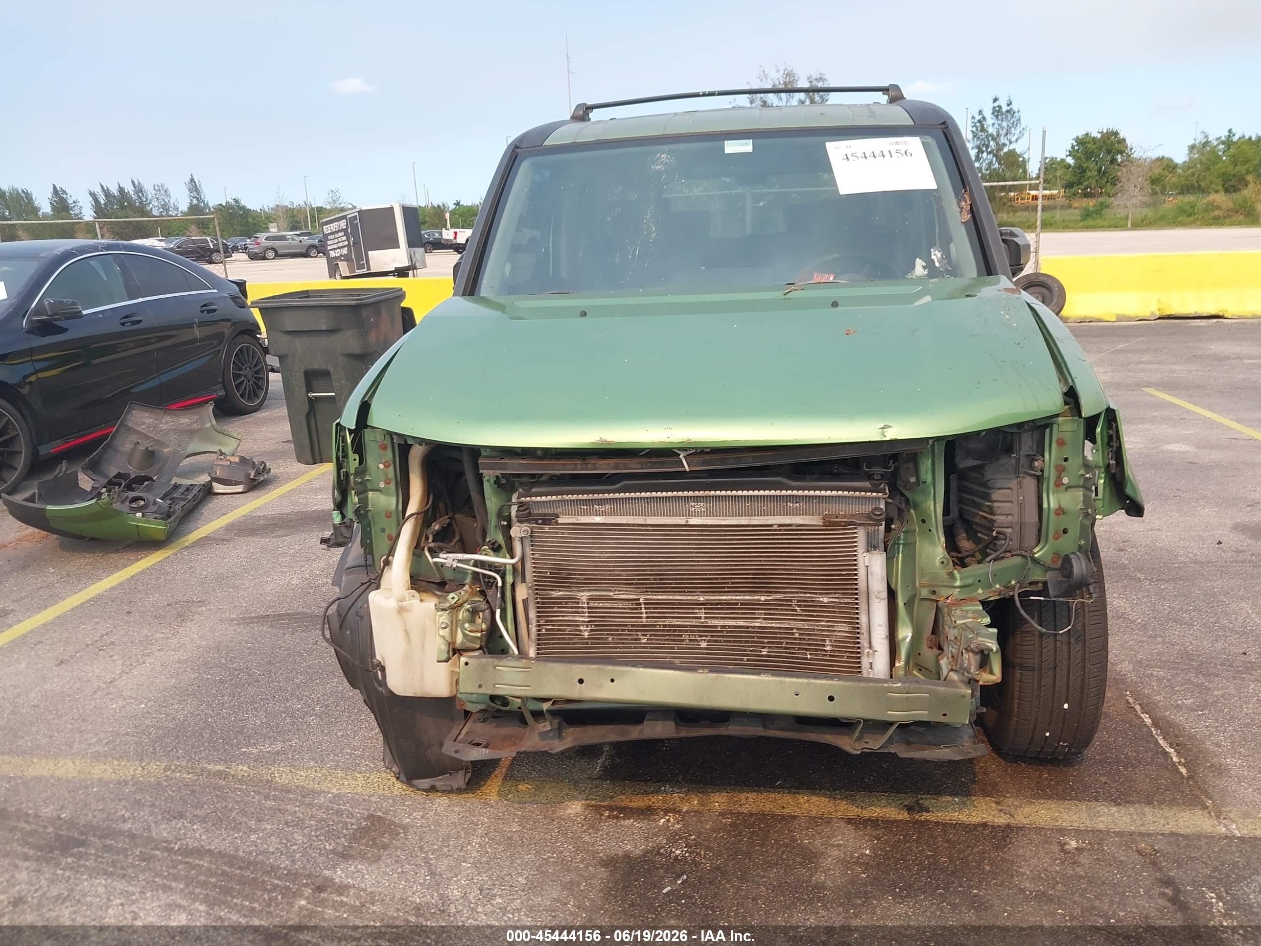2008 Honda Element Ex Зеленый vin: 5J6YH18738L001795