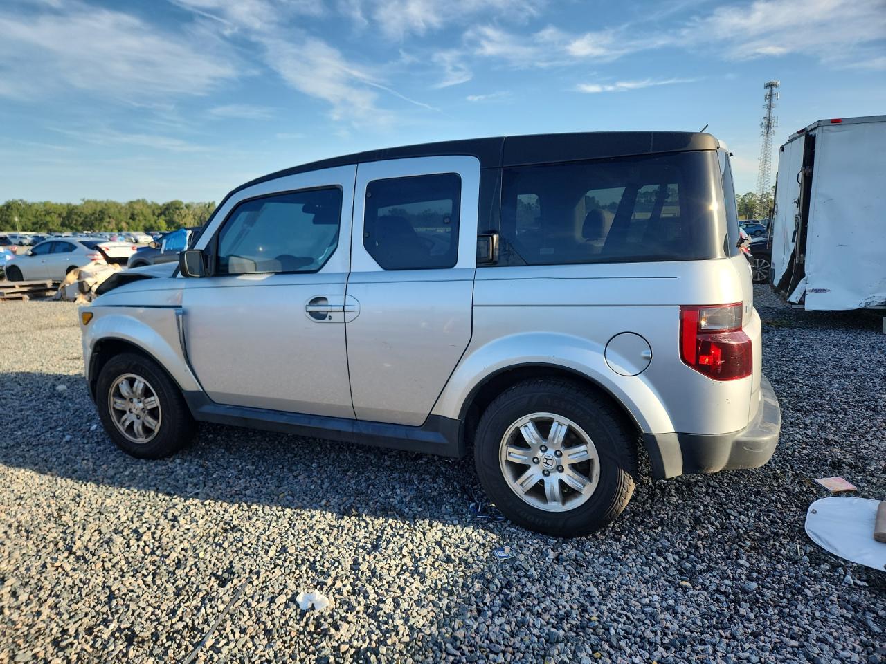 2008 Honda Element Ex Silver vin: 5J6YH18738L002283
