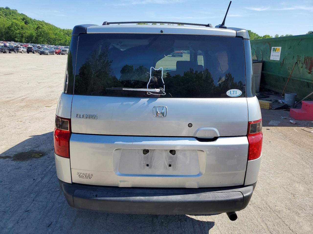 2008 Honda Element Ex Silver vin: 5J6YH18738L009184