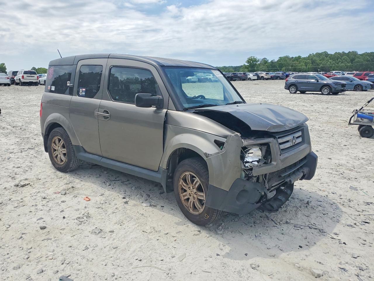 2007 Honda Element Ex Серый vin: 5J6YH18747L009032