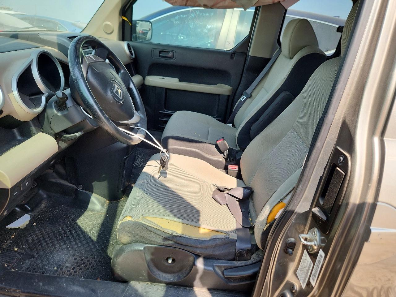 2008 Honda Element Ex Gray vin: 5J6YH18748L011400