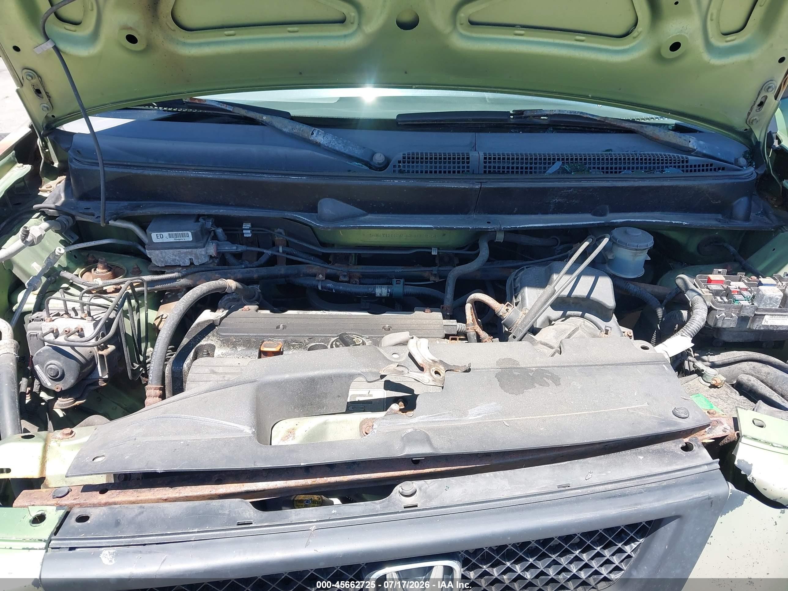 2006 Honda Element Ex-p Green vin: 5J6YH18756L013556