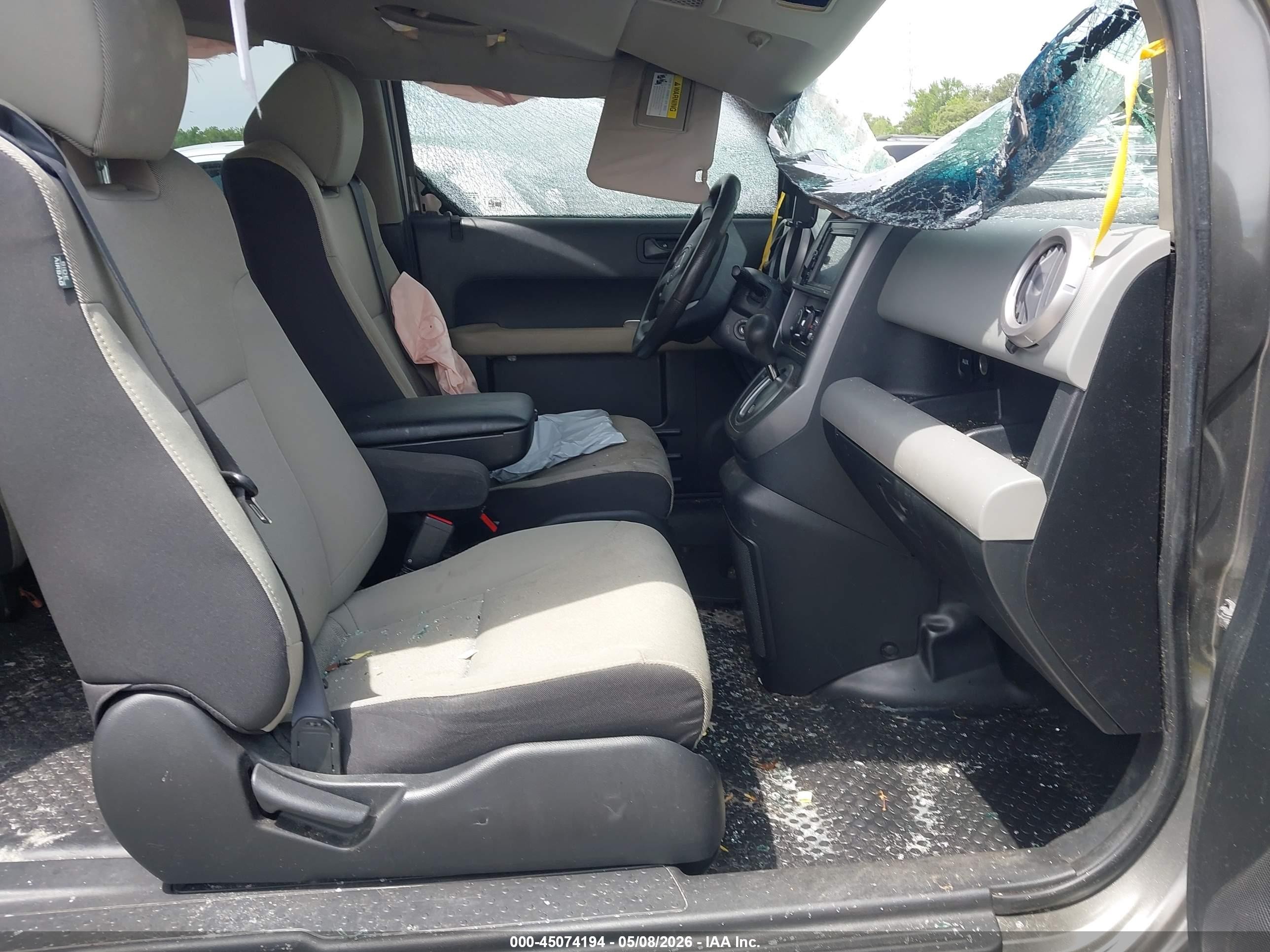 2008 Honda Element Ex Gray vin: 5J6YH18758L001121