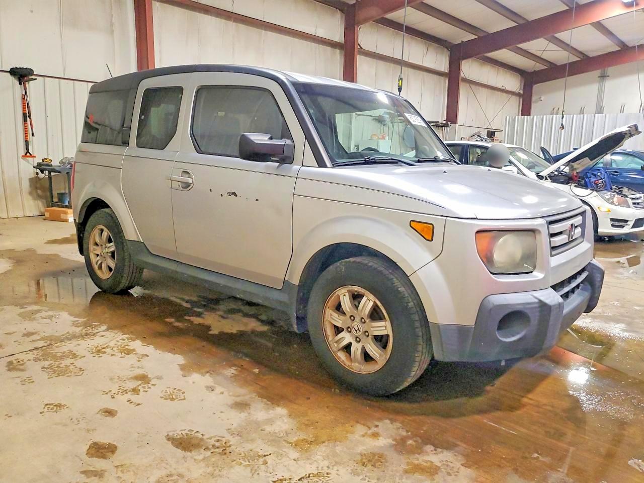 2008 Honda Element Ex Silver vin: 5J6YH18758L002303