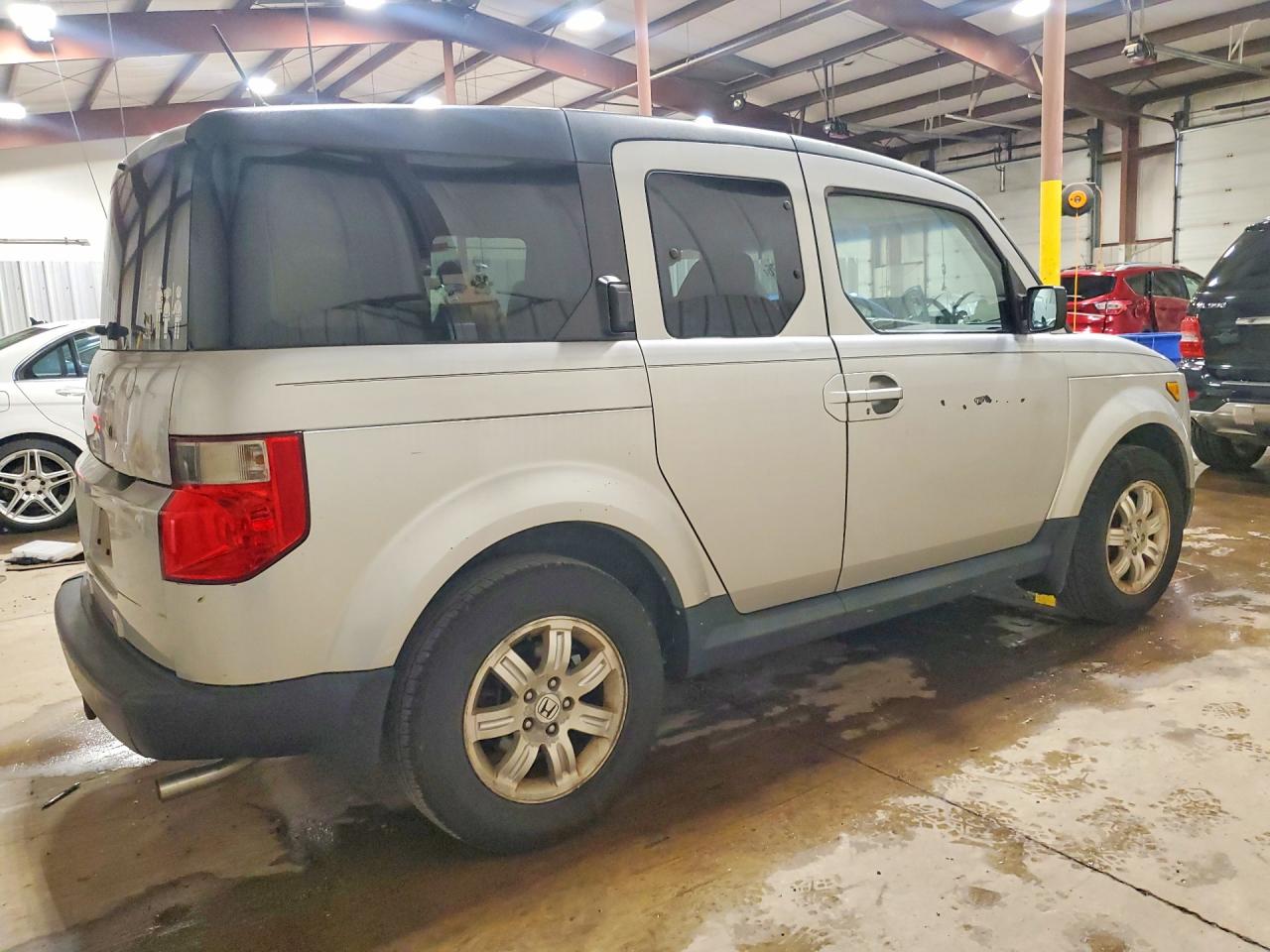 2008 Honda Element Ex Silver vin: 5J6YH18758L002303