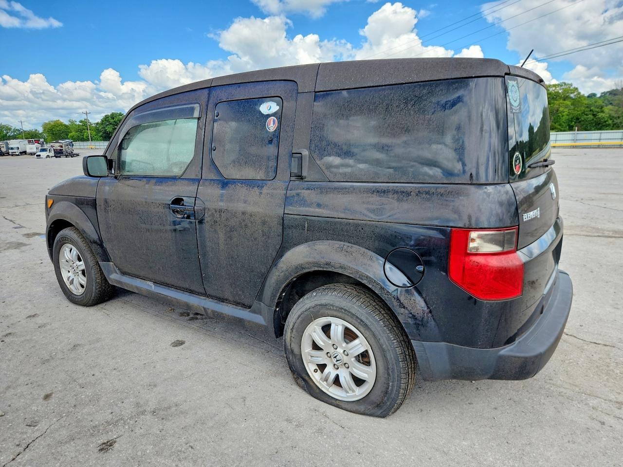 2008 Honda Element Ex Черный vin: 5J6YH18758L015908