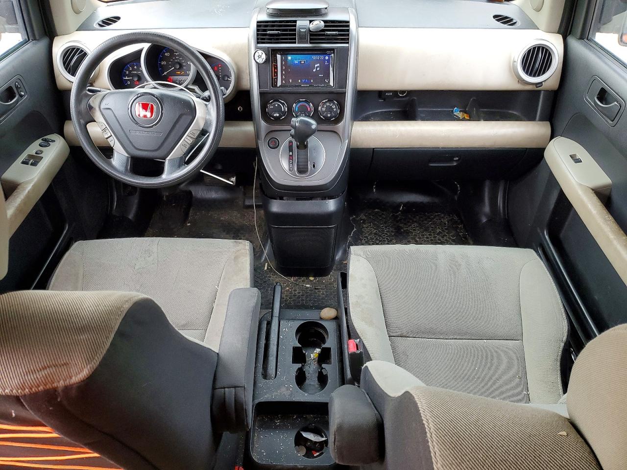 2007 Honda Element Ex Orange vin: 5J6YH18767L005449