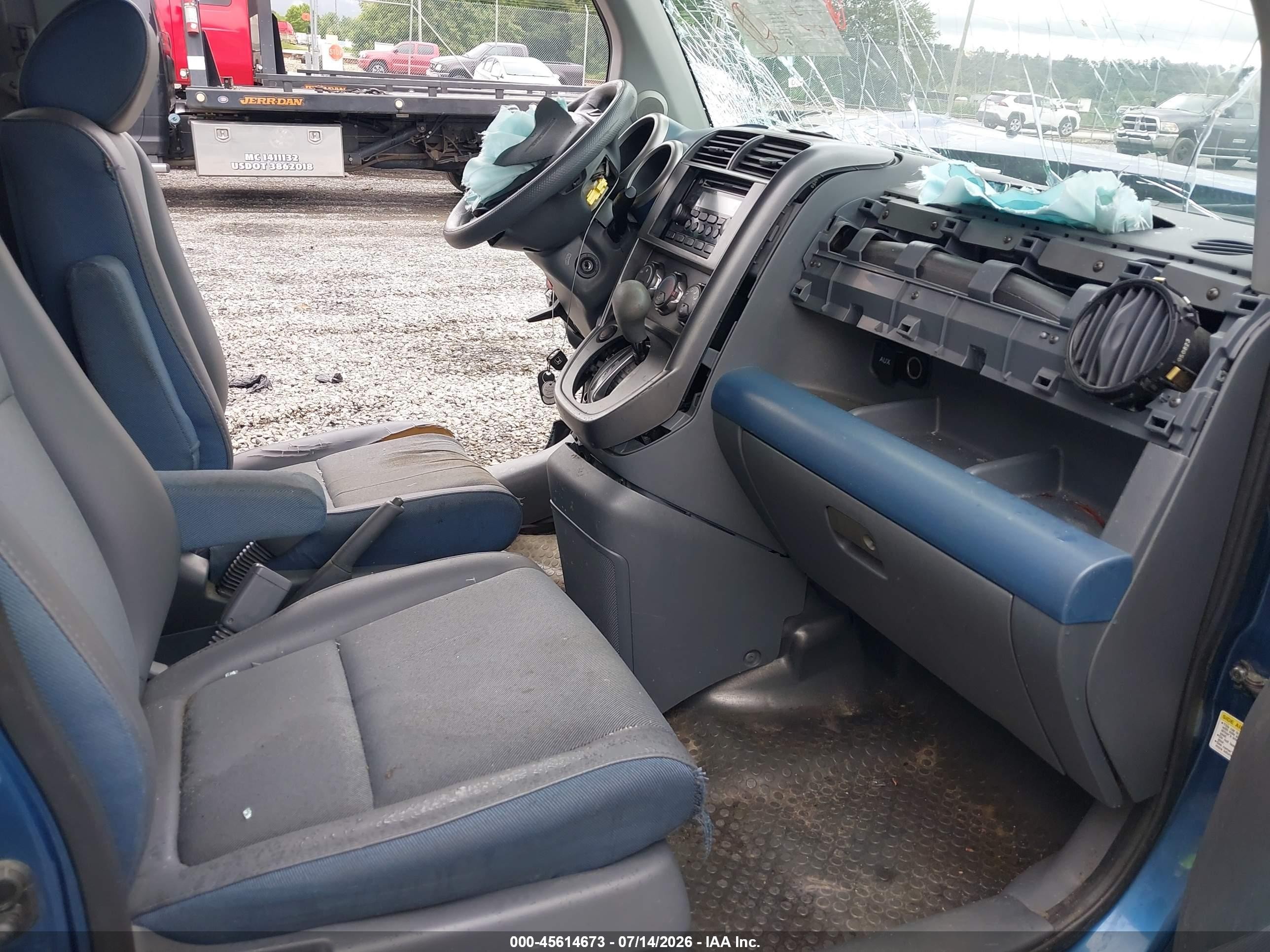 2006 Honda Element Ex-p Синий vin: 5J6YH18776L004986