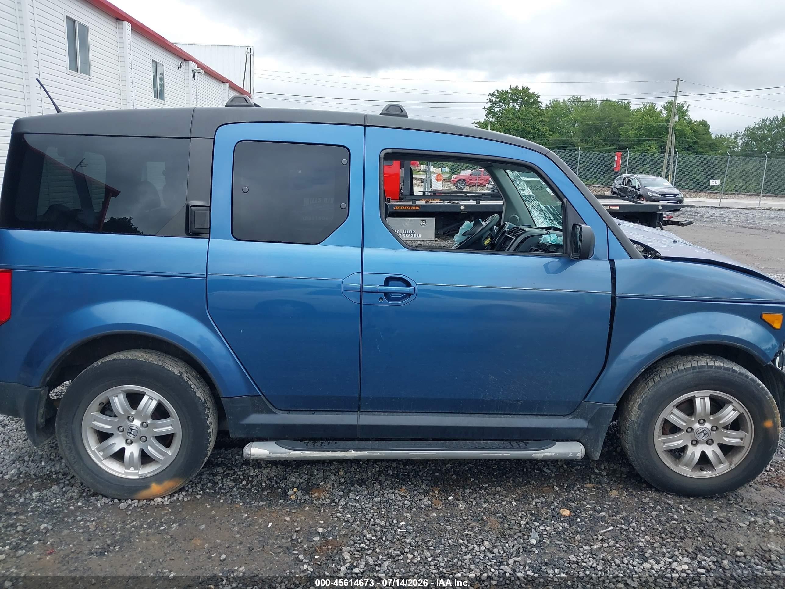 2006 Honda Element Ex-p Синий vin: 5J6YH18776L004986