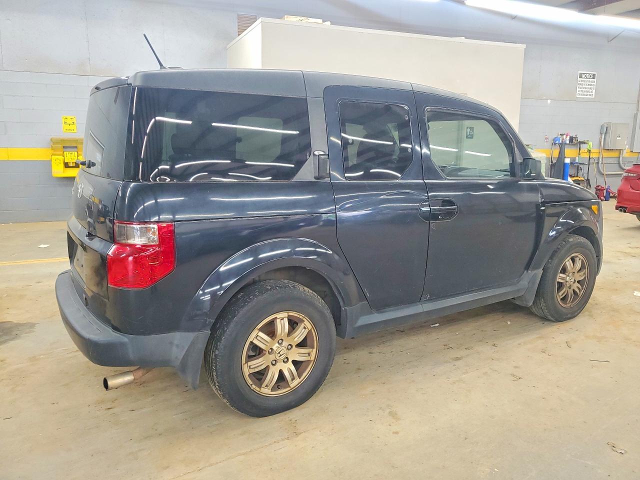 2006 Honda Element Ex Black vin: 5J6YH18776L015339