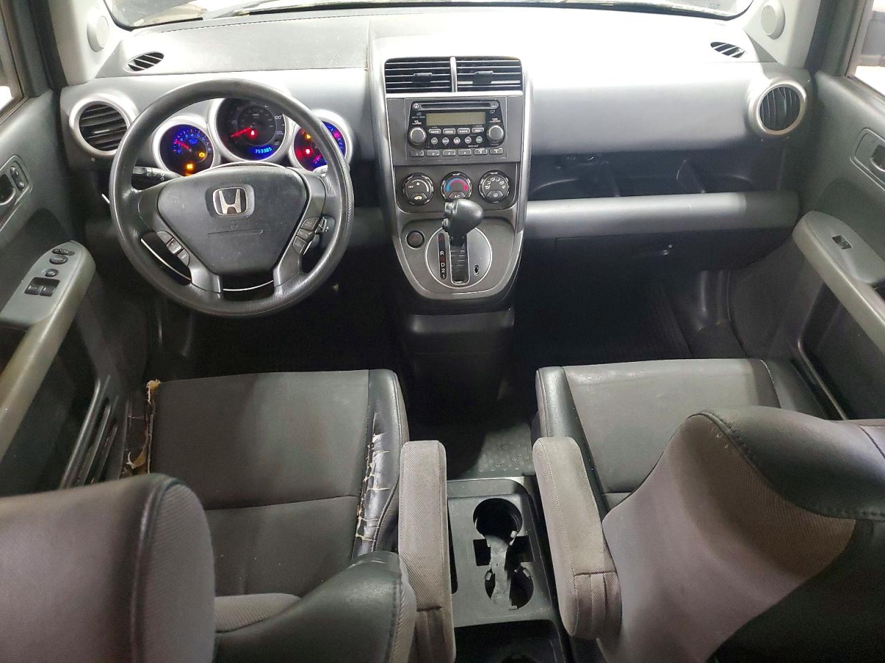2006 Honda Element Ex Black vin: 5J6YH18776L015339