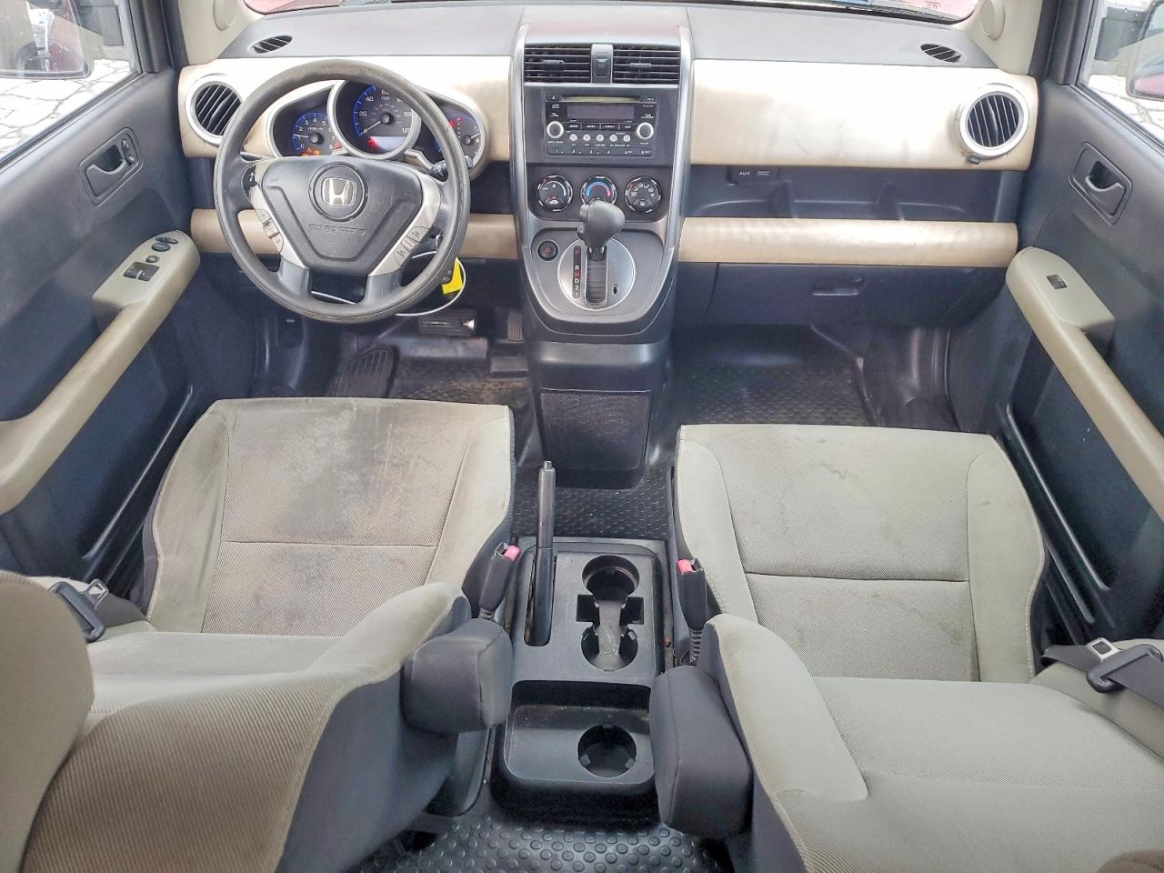 2007 Honda Element Ex Burgundy vin: 5J6YH18777L013155