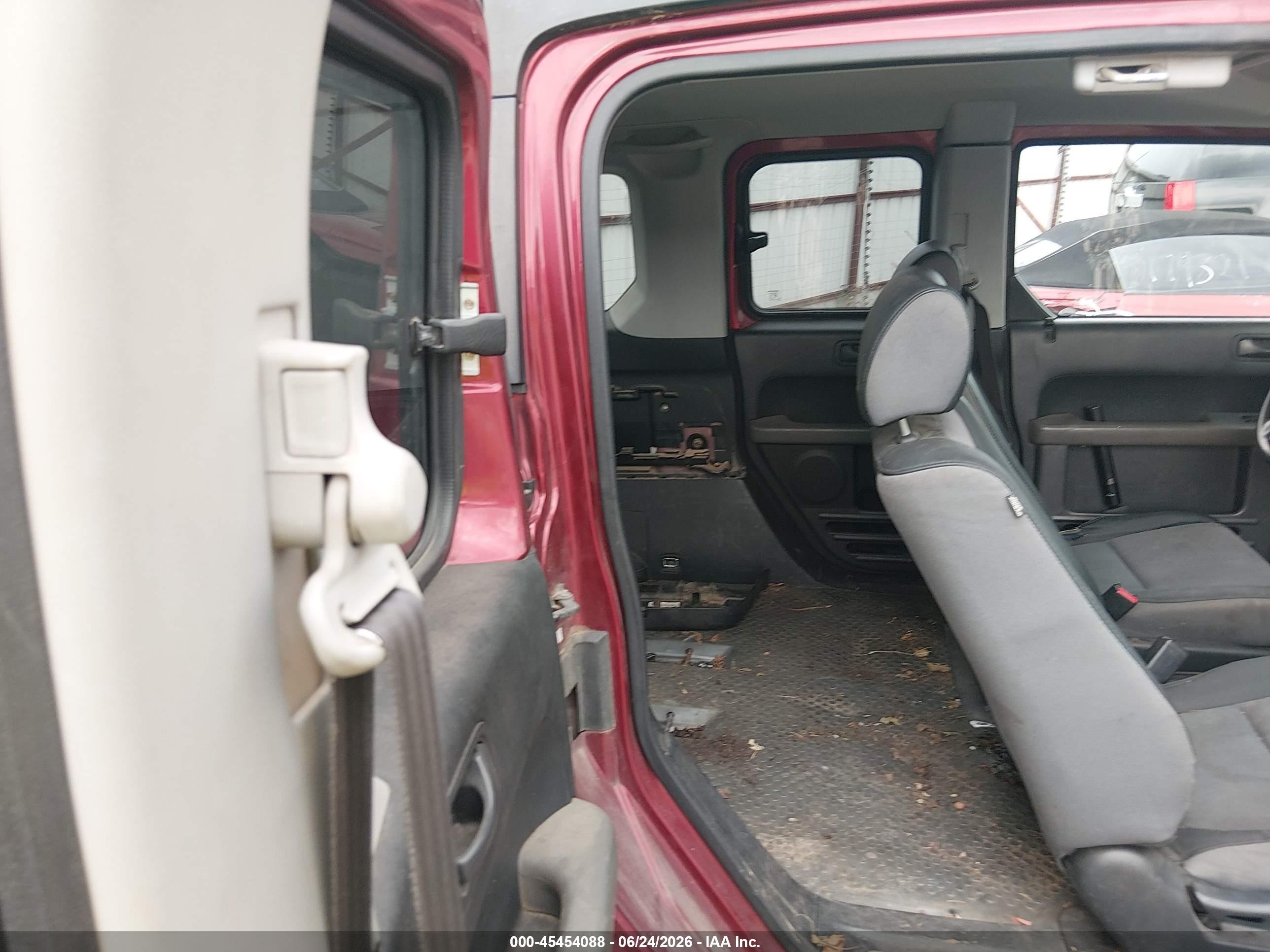 2006 Honda Element Ex-p Maroon vin: 5J6YH18786L009324