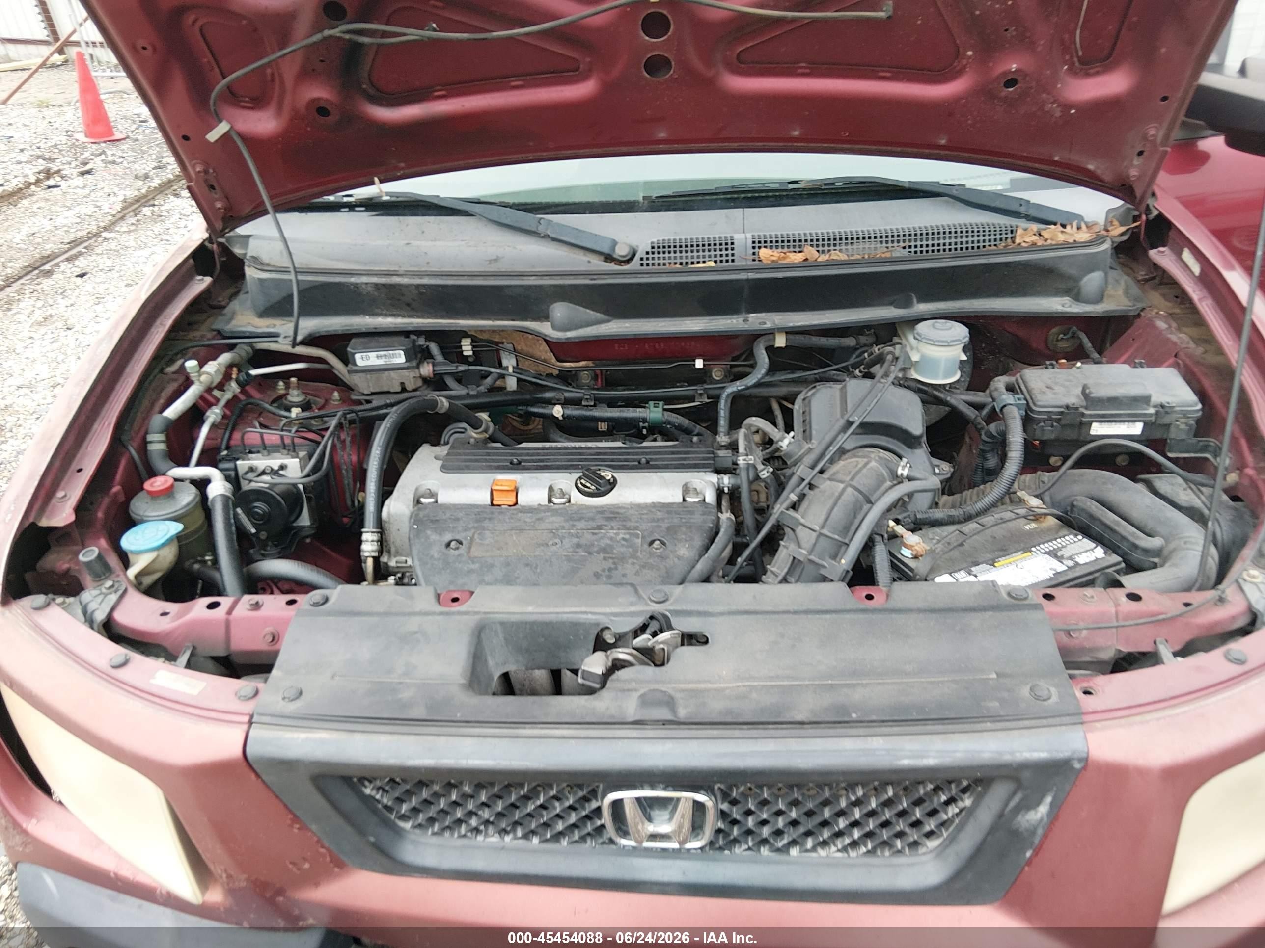 2006 Honda Element Ex-p Maroon vin: 5J6YH18786L009324