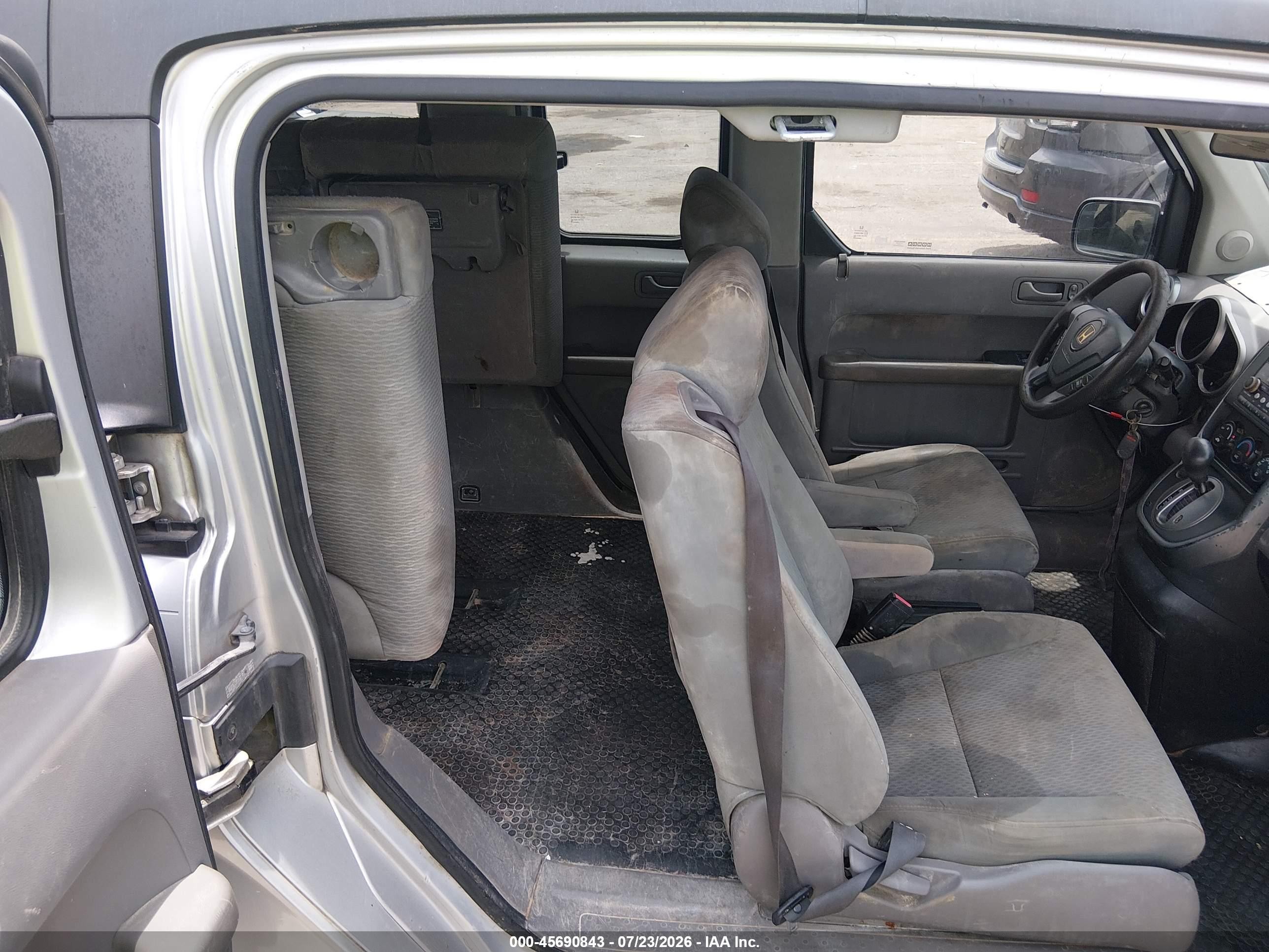 2009 Honda Element Ex Серый vin: 5J6YH18799L000829