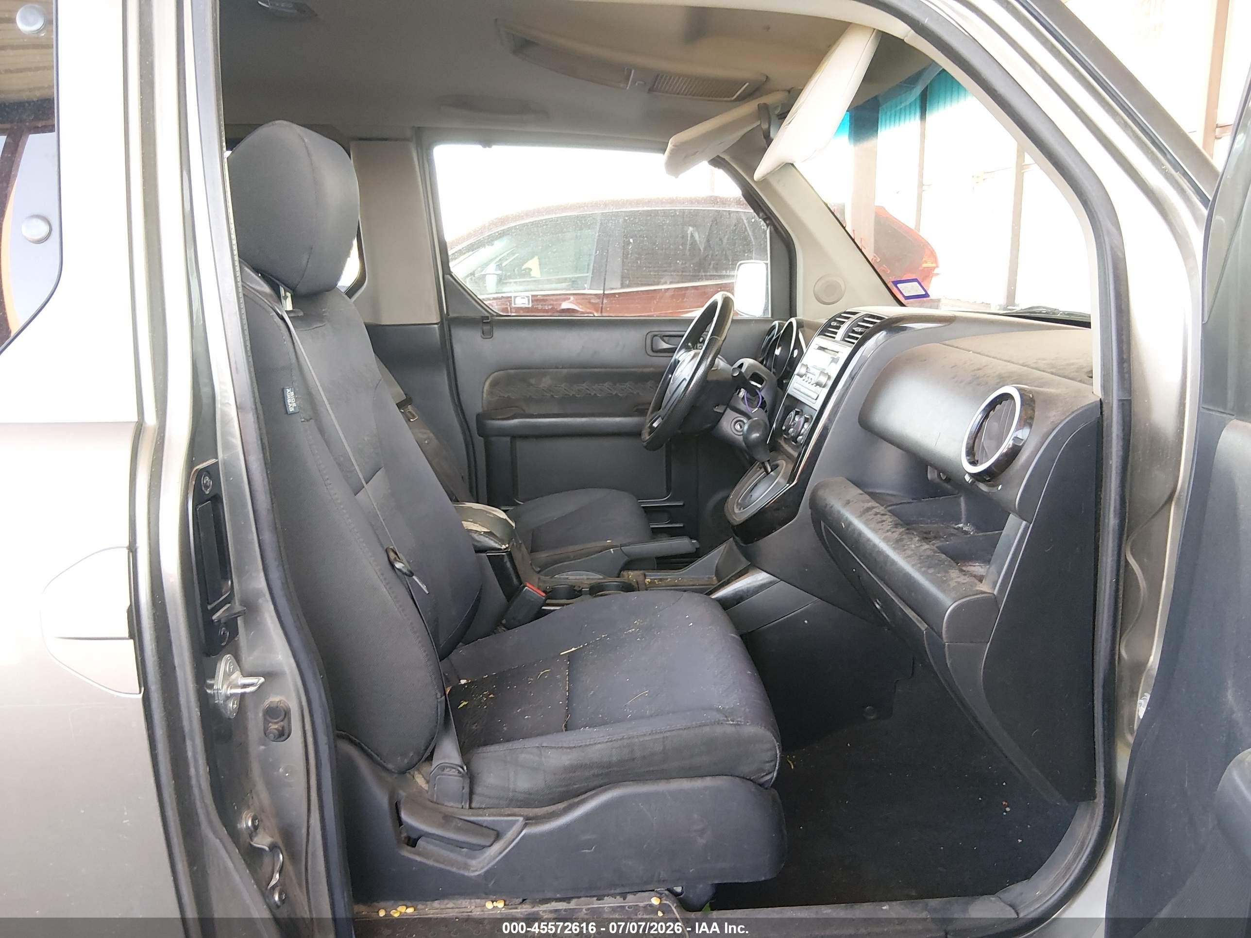 2008 Honda Element Sc Gray vin: 5J6YH18908L001478