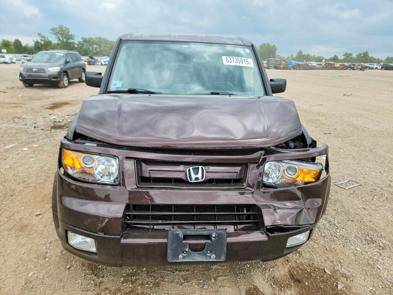 2008 Honda Element Sc Maroon vin: 5J6YH18908L004915