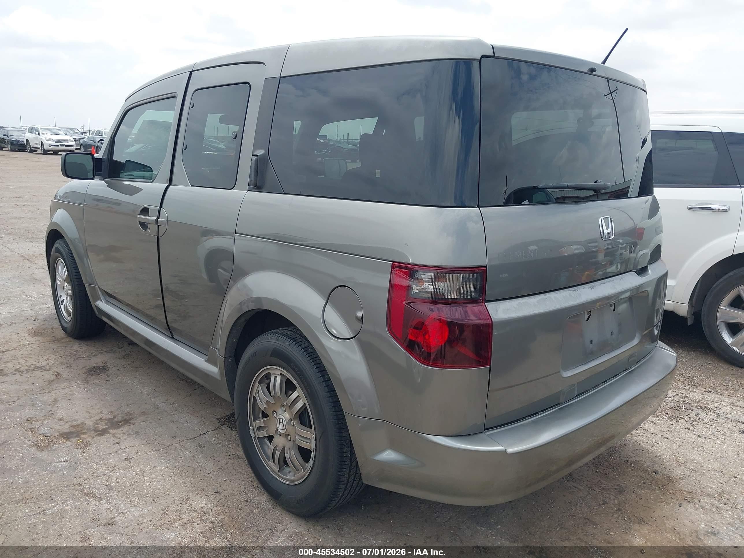 2008 Honda Element Sc Gray vin: 5J6YH18908L005417