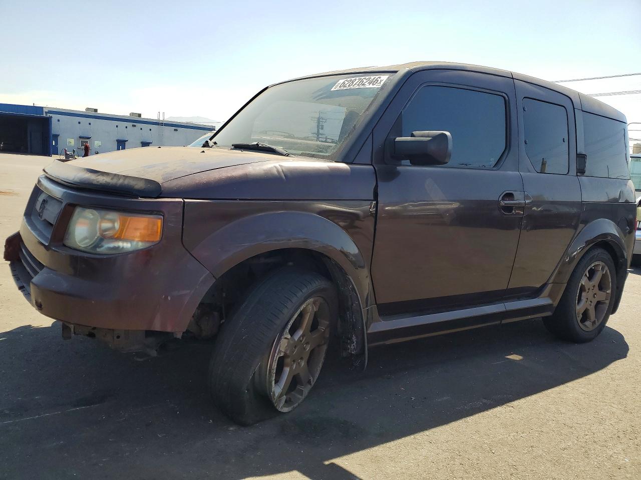 2007 Honda Element Sc Brown vin: 5J6YH18917L009362