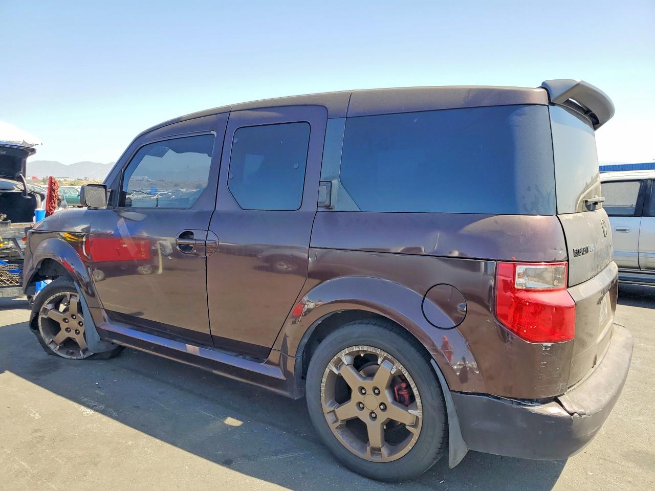 2007 Honda Element Sc Brown vin: 5J6YH18917L009362